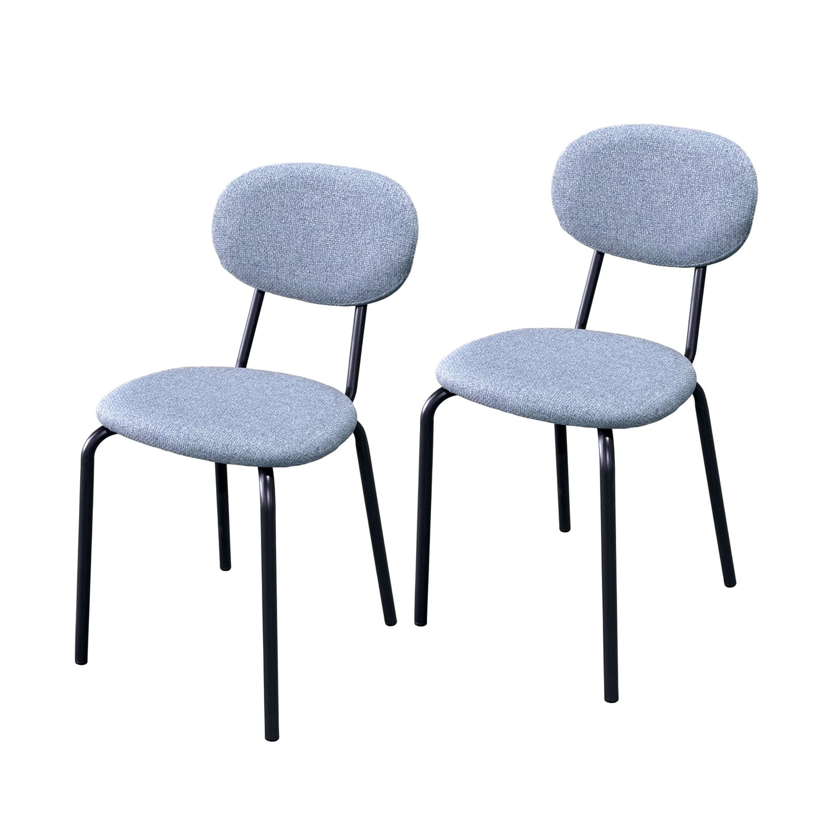 HTI-Living Stuhl Anella Grau 2er-Set - Bild 1