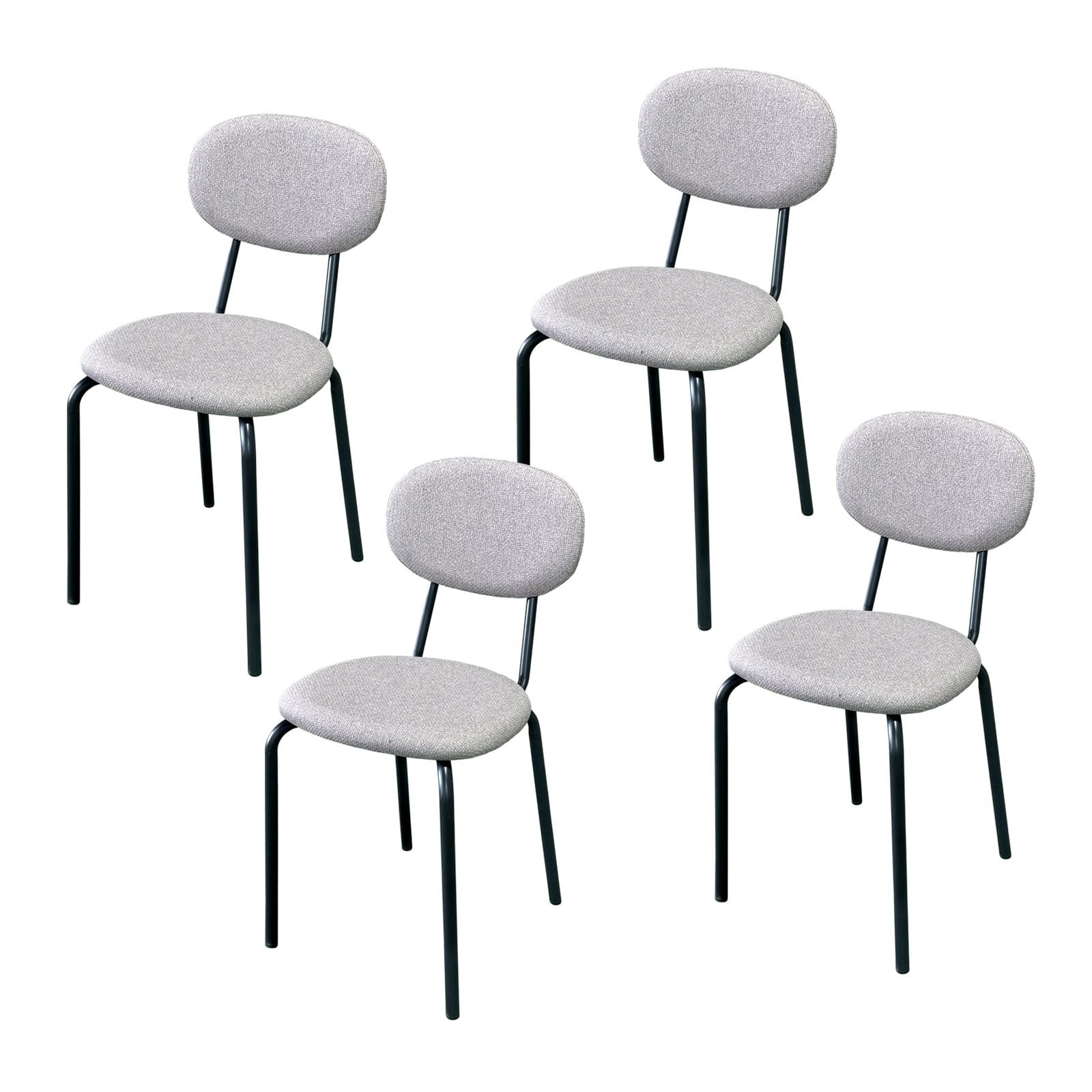 HTI-Living Stuhl Anella Cappucchino 4er-Set - Bild 1