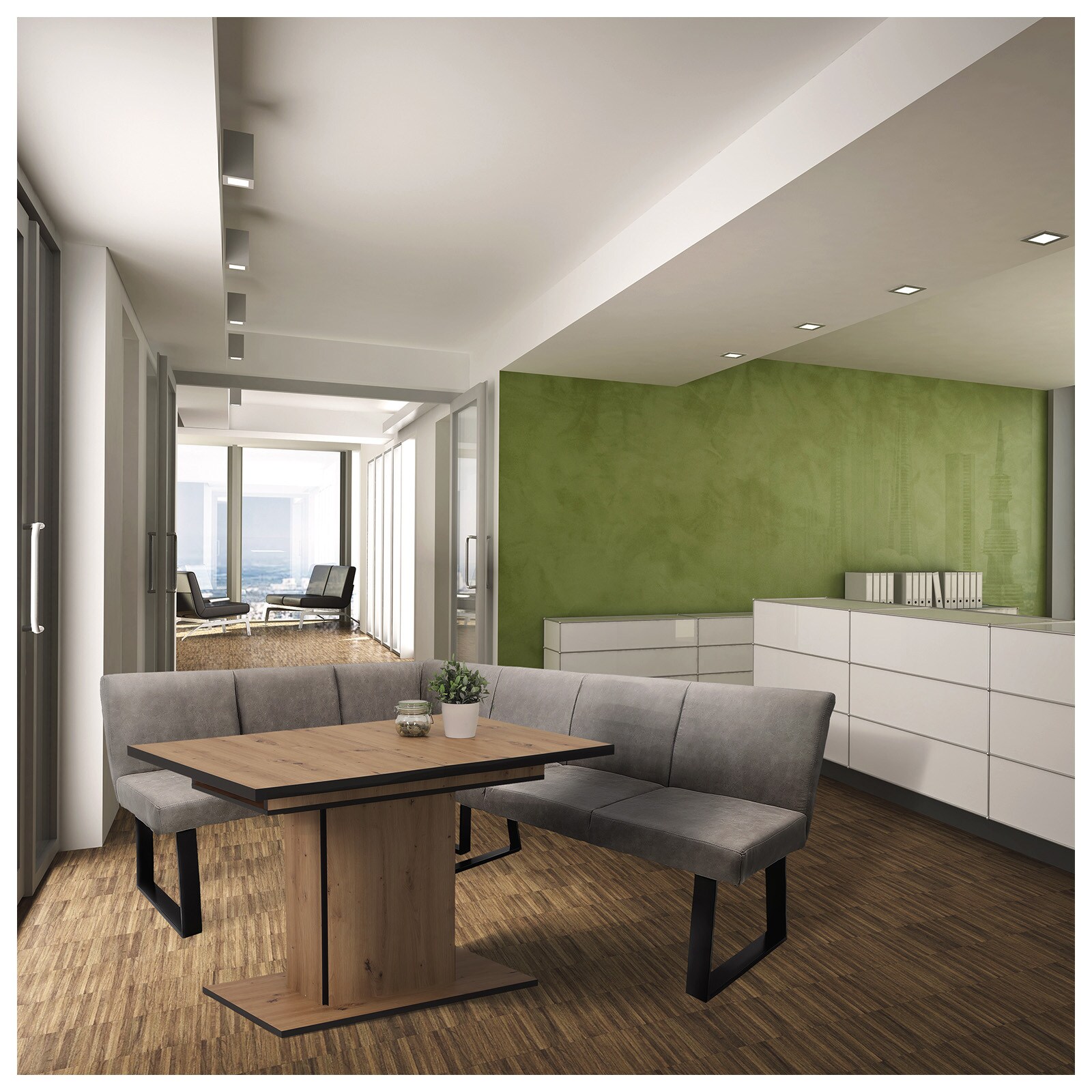 HTI-Living Eckbank 152 x 192 cm Vemal kurzer Schenkel links | 04255701927590