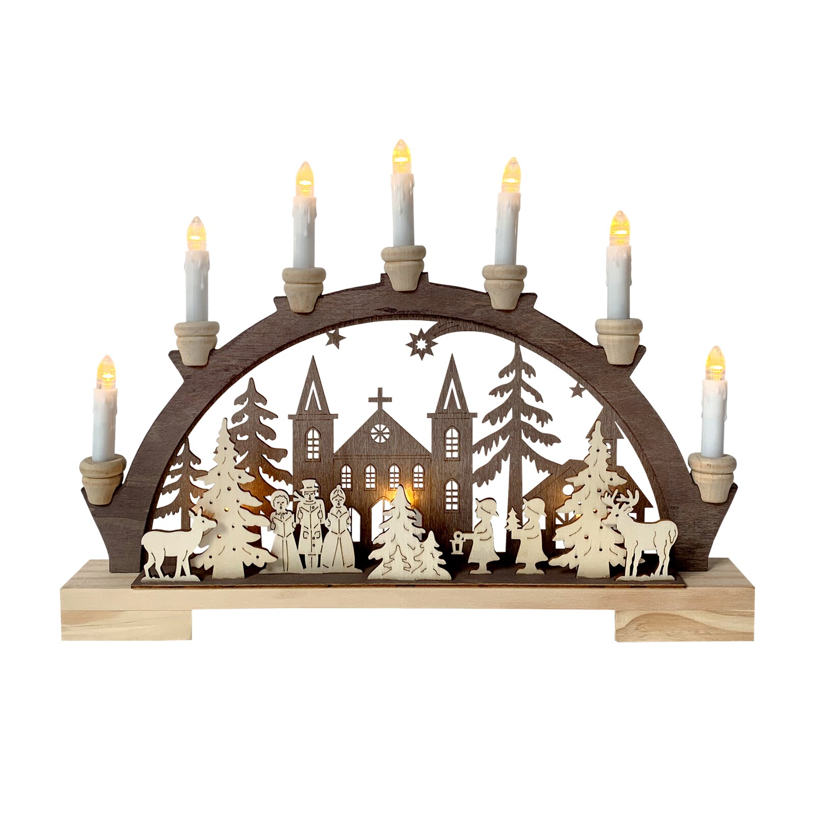 HTI-Living Leuchtbogen Sternensinger vor der Kirche - Bild 1