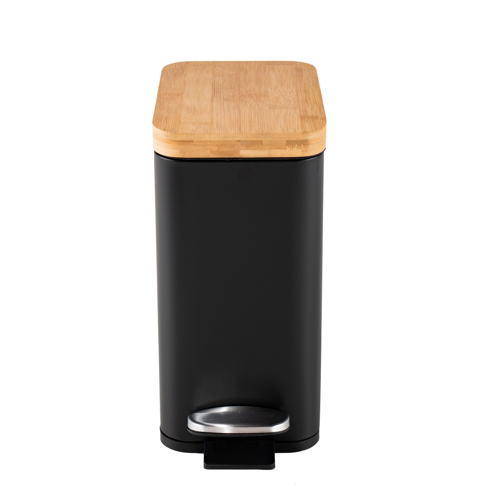 HTI-Living Abfalleimer 5 Liter Schwarz/Natur Modern | 04255701928887
