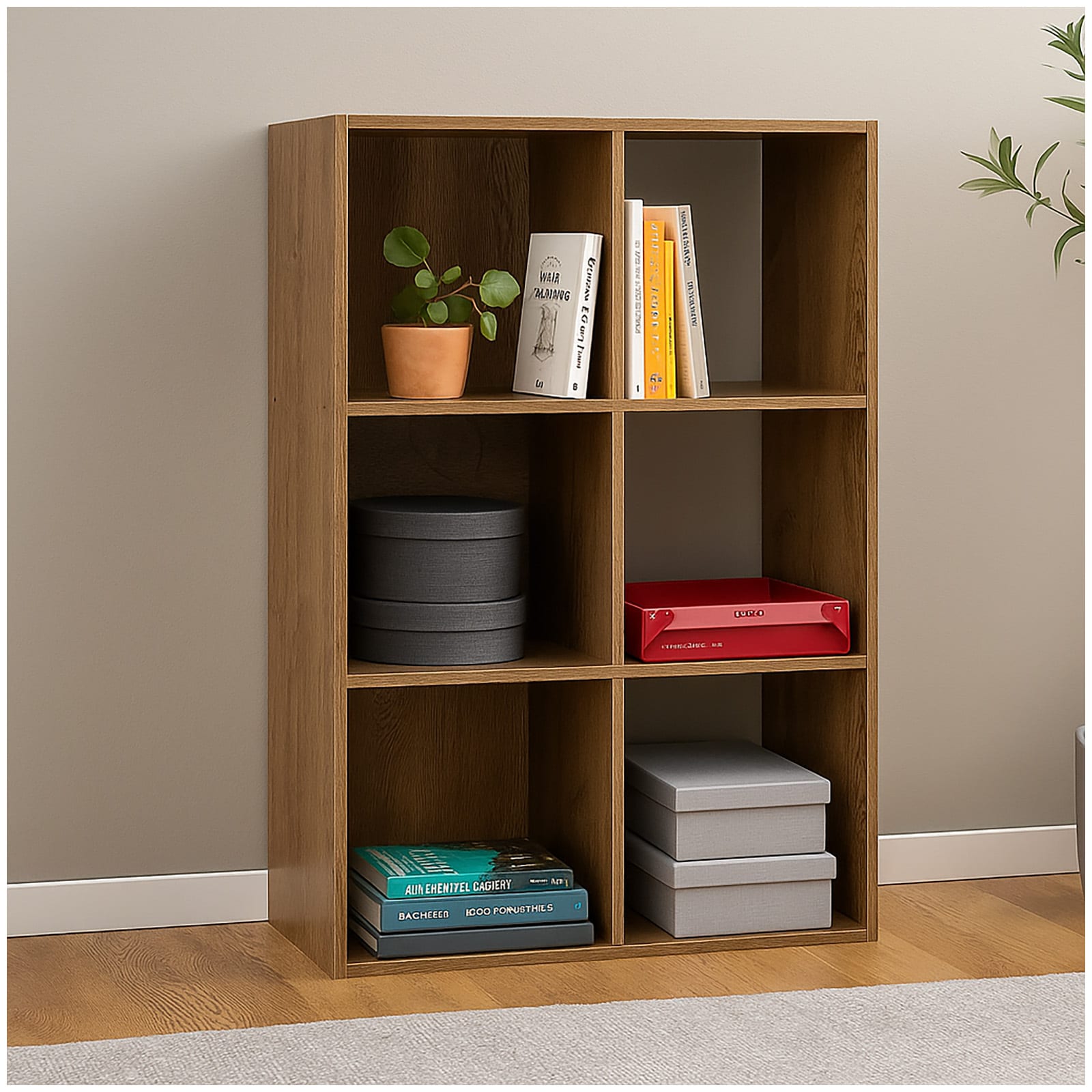 HTI-Living Regal 60x90 Thekla Eiche - Bild 1