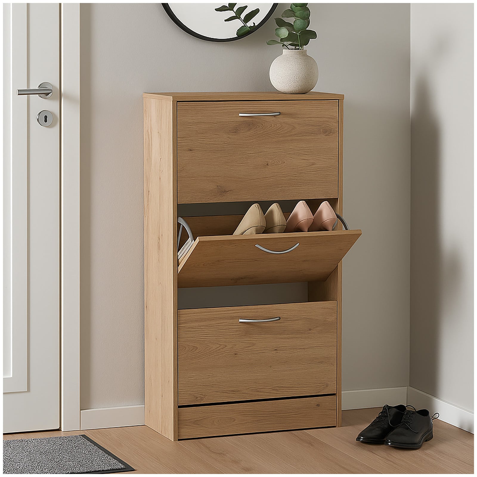 HTI-Living Schuhschrank Thekla Artisaneiche - Bild 1