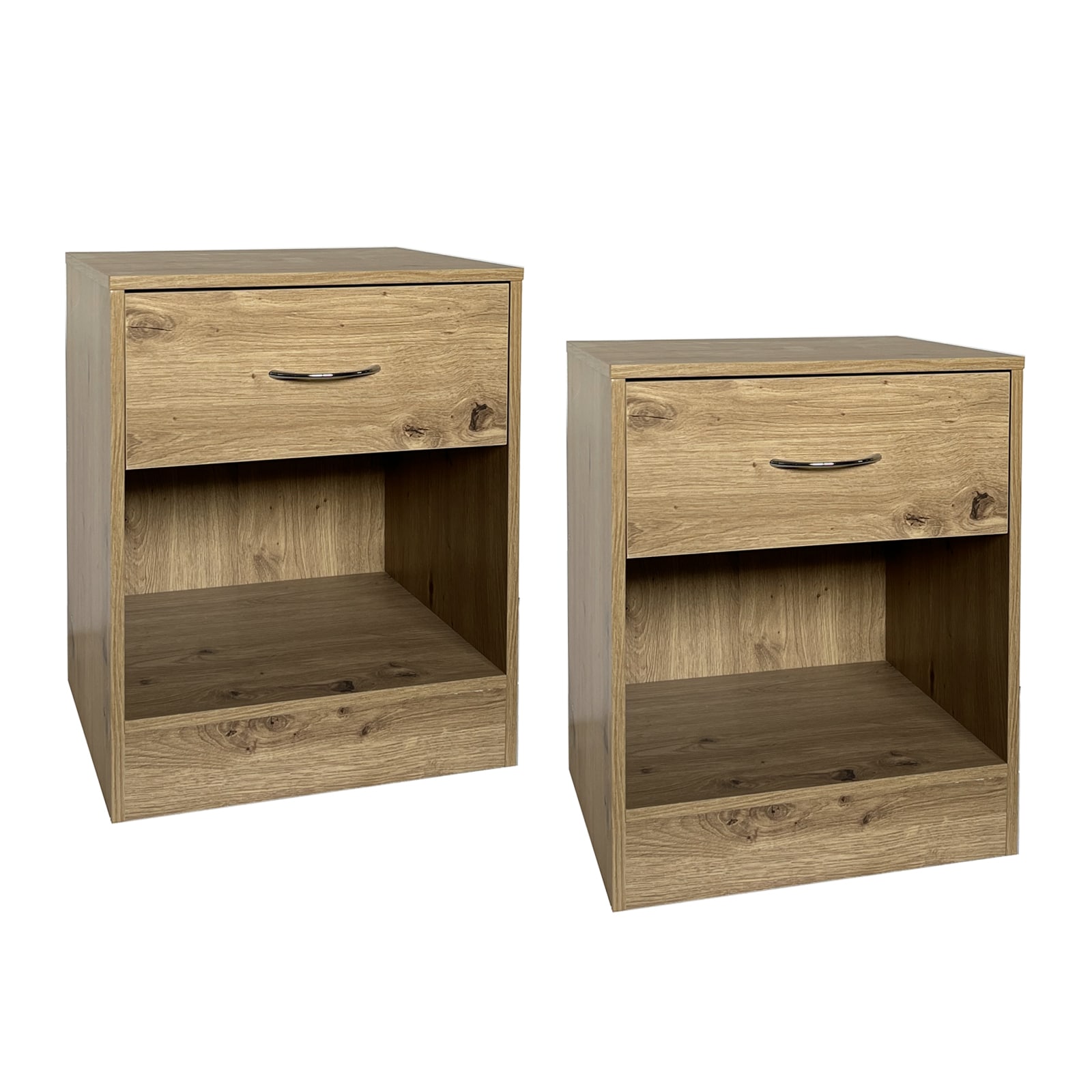HTI-Living Nachtschrank 2er Set Thekla Artisaneiche - Bild 1