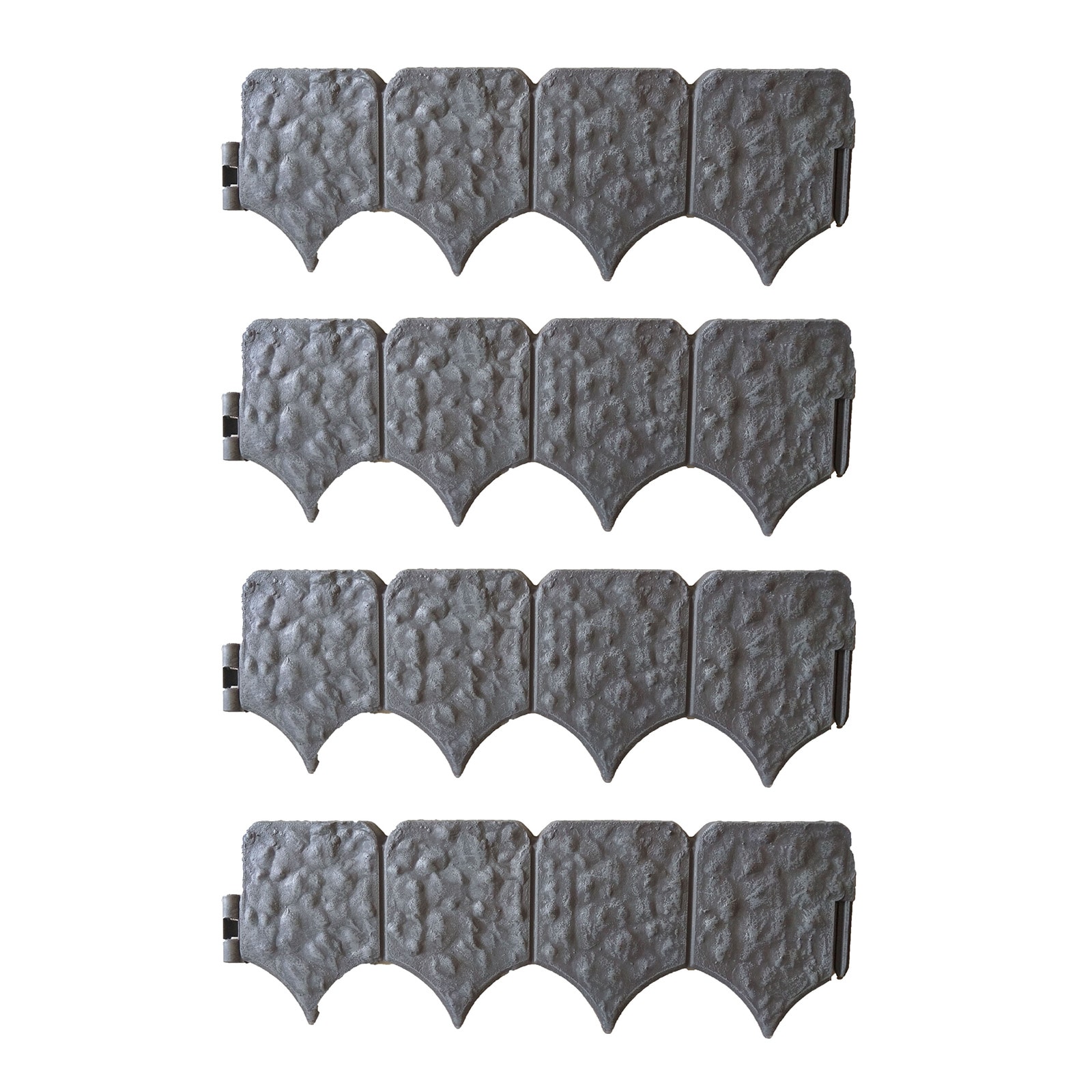 HTI-Living Beeteinfassung 650 cm Steinoptik - Bild 1