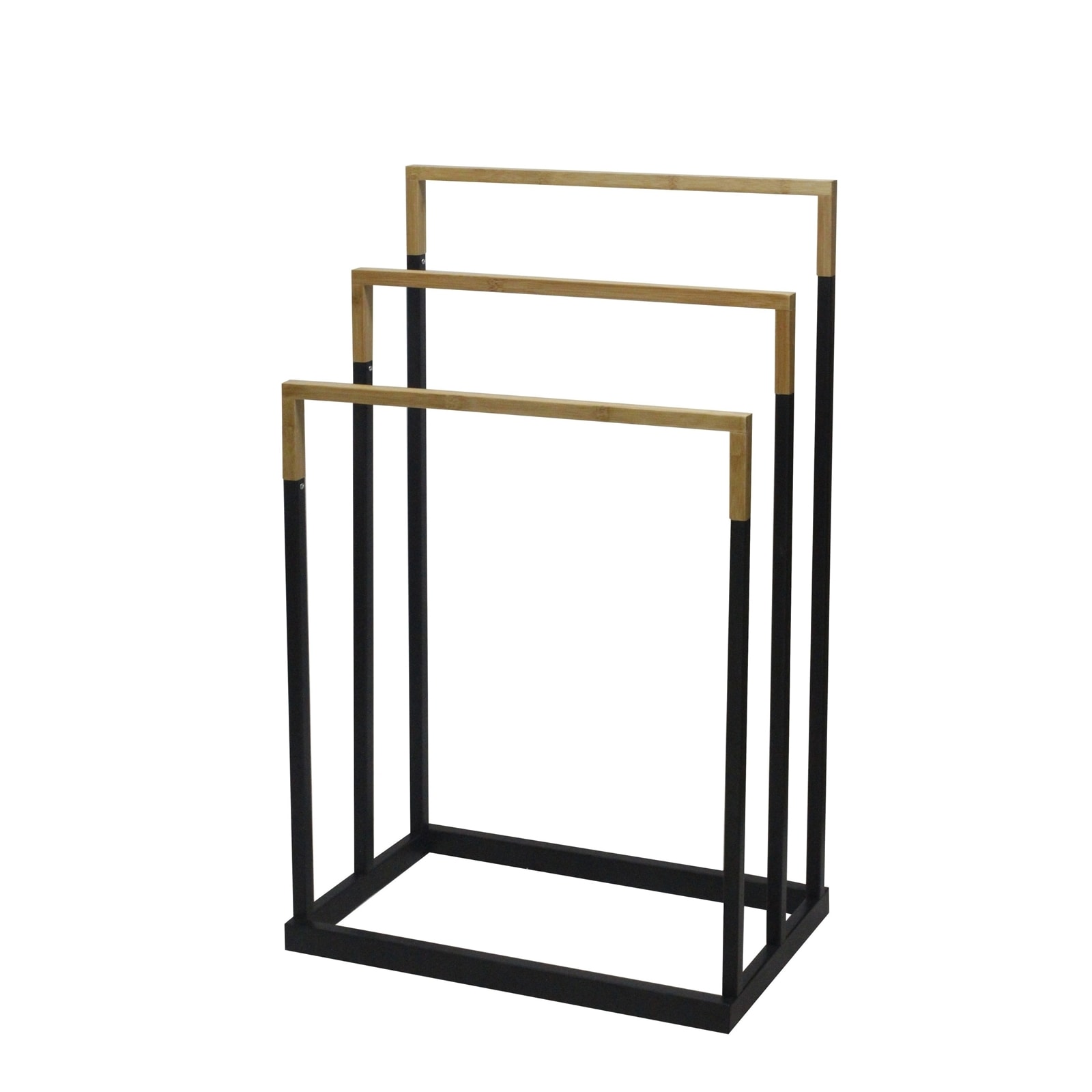 HTI-Living Handtuchtrockner mit 3 Stangen Modern in Schwarz - Bild 1