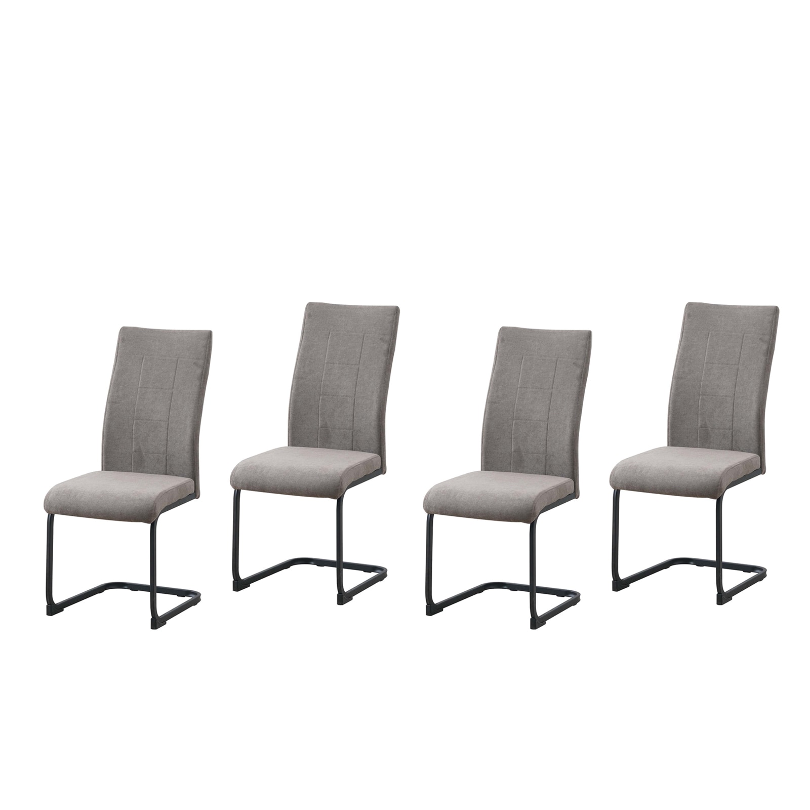 HTI-Living Esszimmerstuhl LennyP 4er-Set Braun - Bild 1