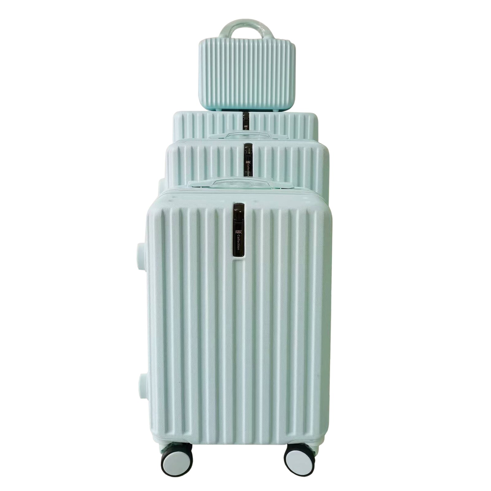 NTK-Collection Hartschalenkoffer 4er-Set Leandra Hellblau - Bild 1