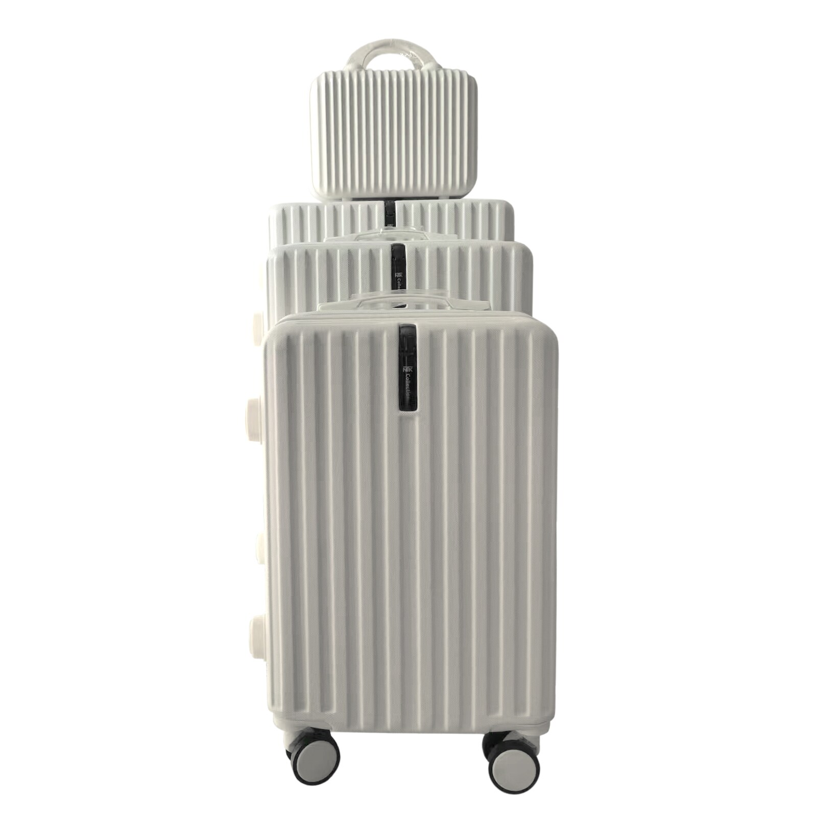 NTK-Collection Hartschalenkoffer 4er-Set Leandra Weiß | 04255701931405