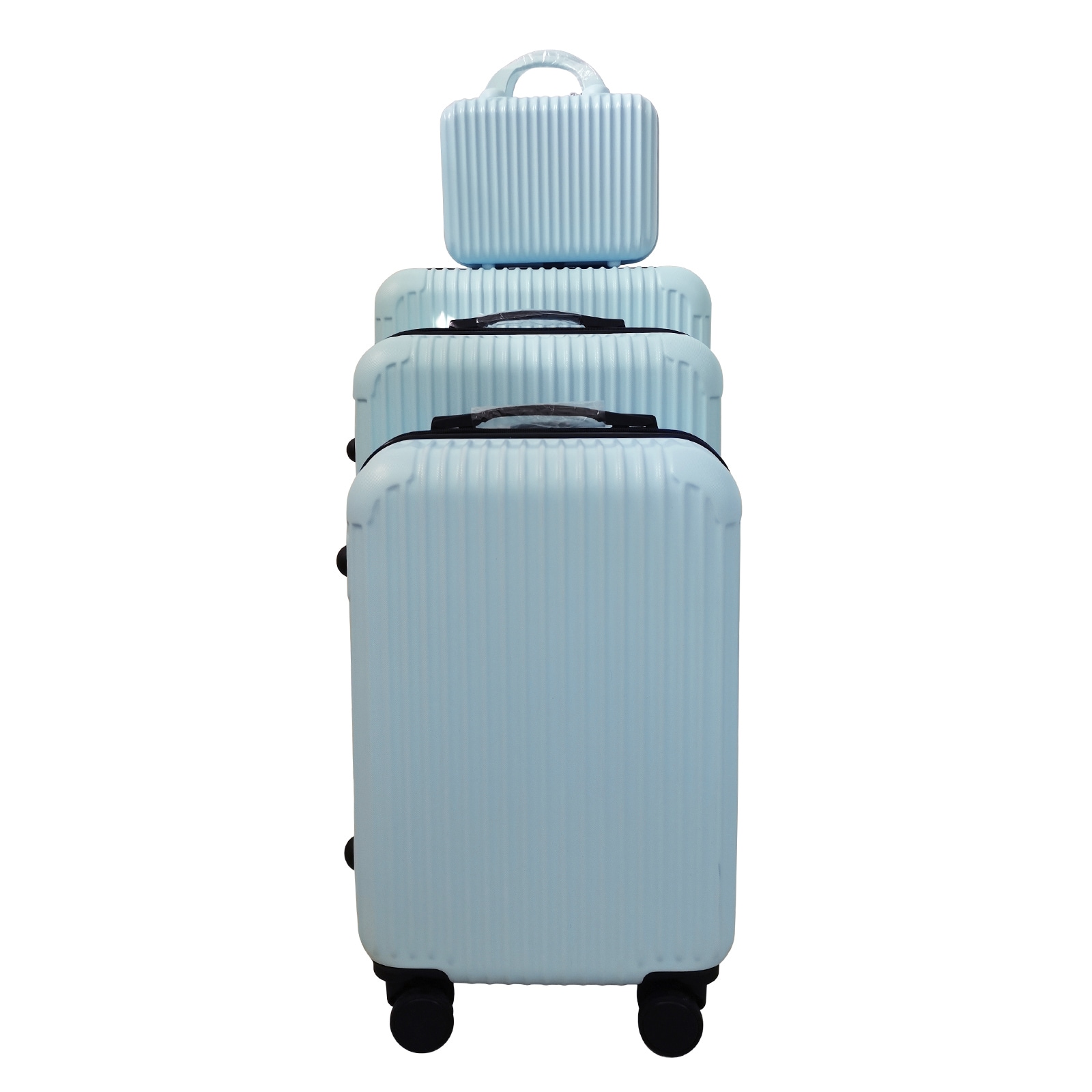 NTK-Collection Hartschalenkoffer 4er-Set Frenzi Hellblau
