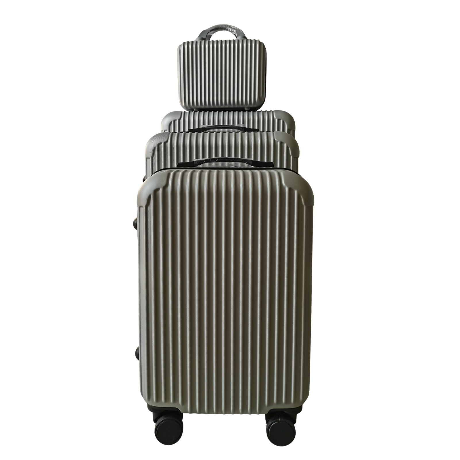 NTK-Collection Hartschalenkoffer 4er-Set Frenzi Silber | 04255701931498