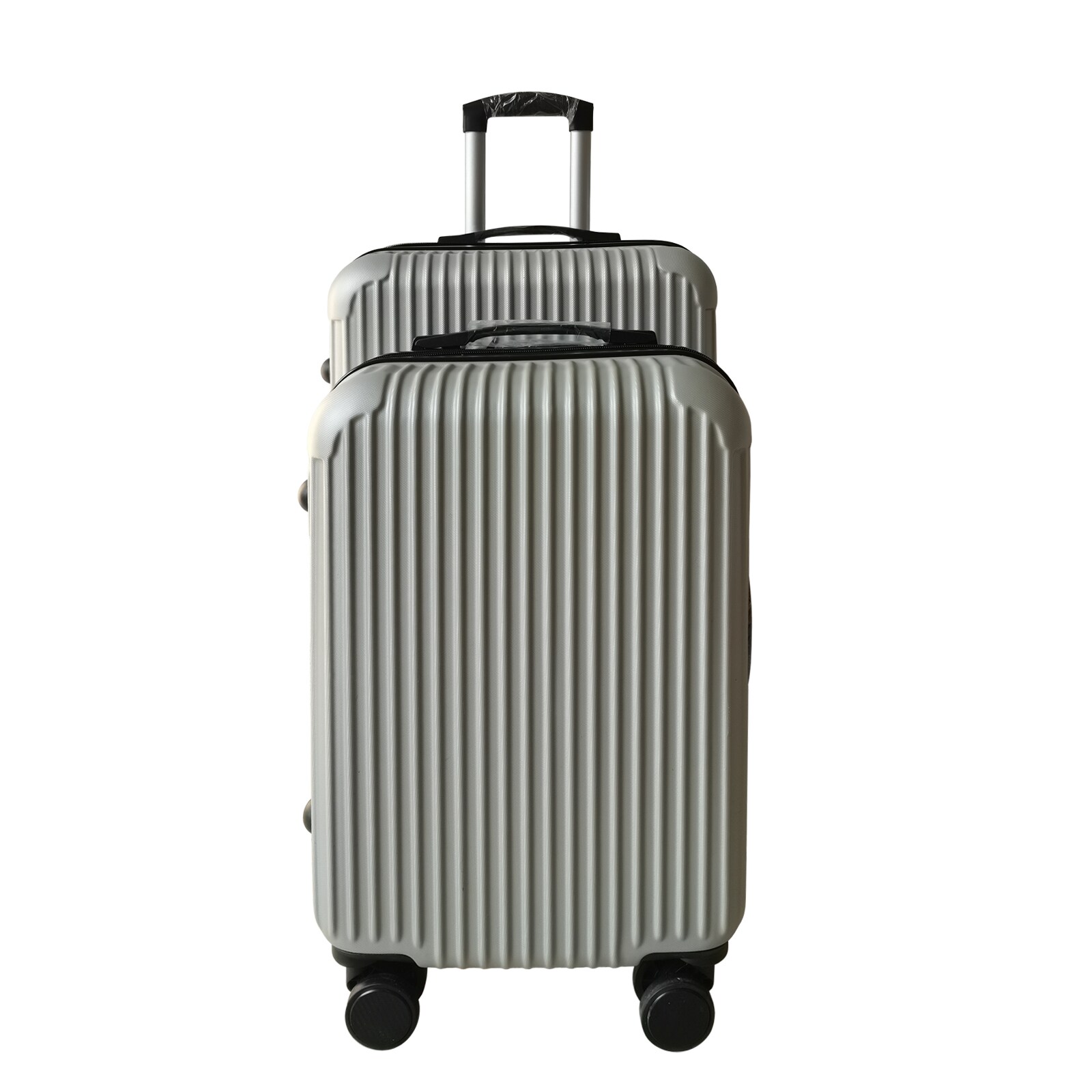 NTK-Collection Hartschalenkoffer 2er-Set Frenzi Silber | 04255701933881