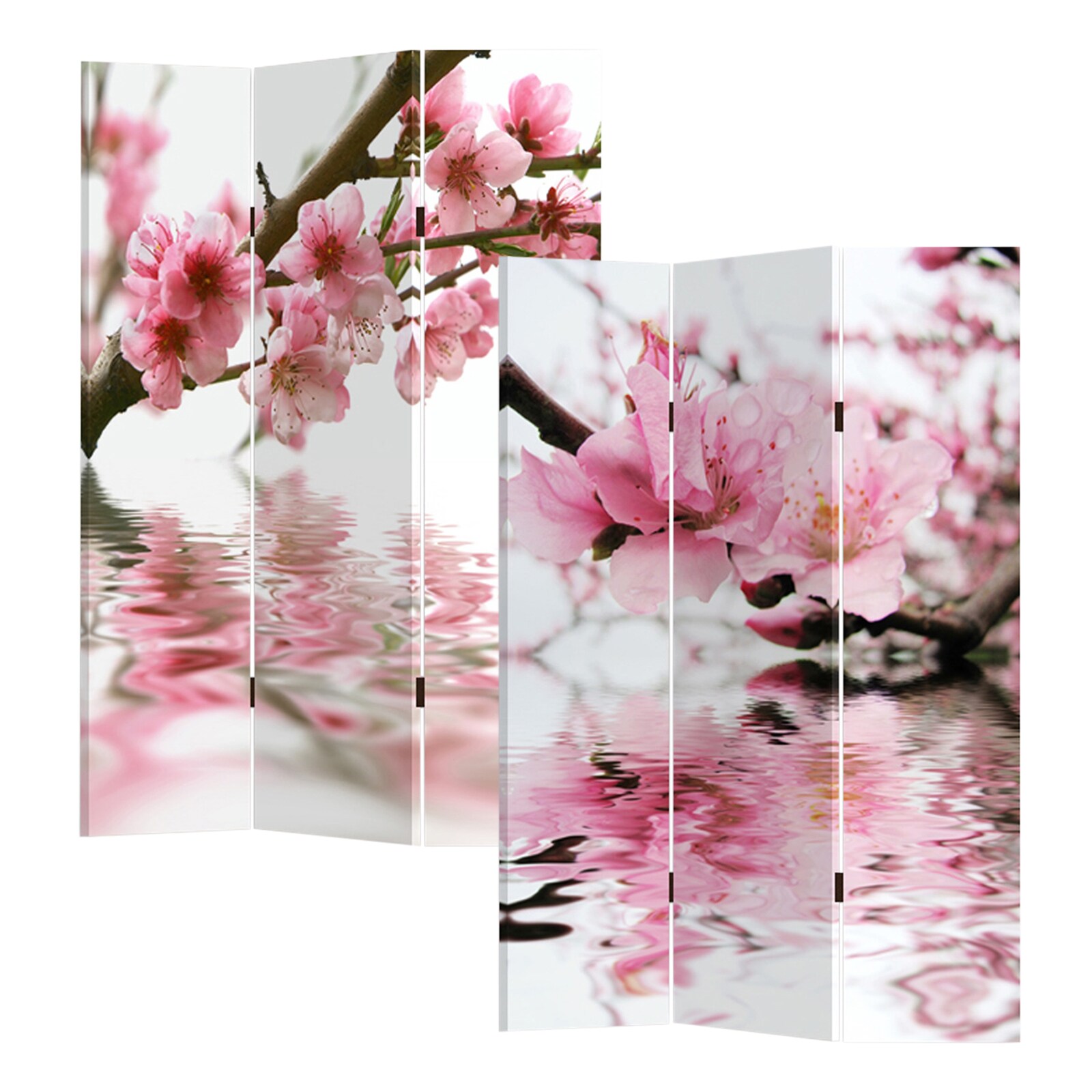HTI-Living Paravent Kirschblüten
