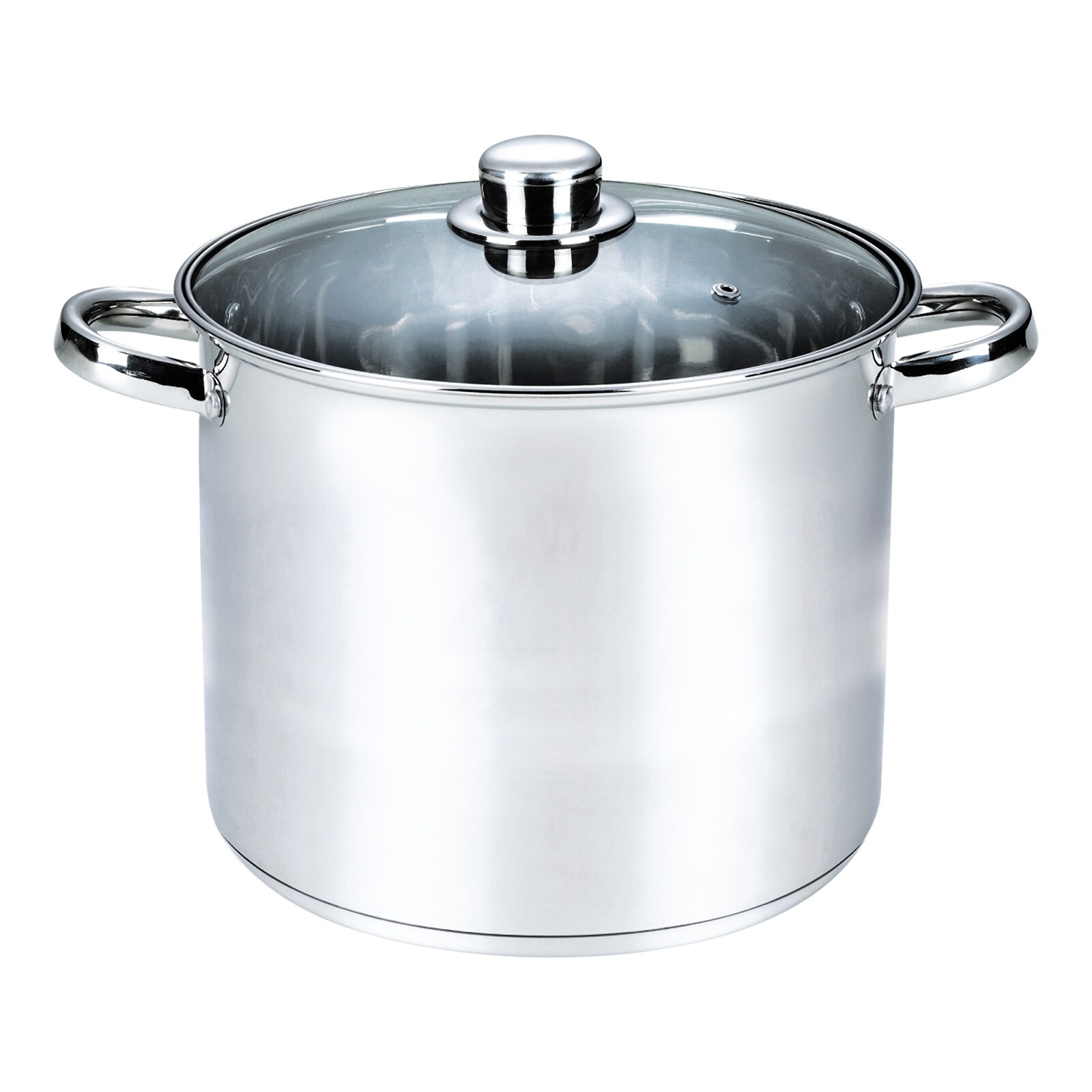 Michelino Kochtopf Edelstahl 21 Liter mit Deckel | 04255701934345
