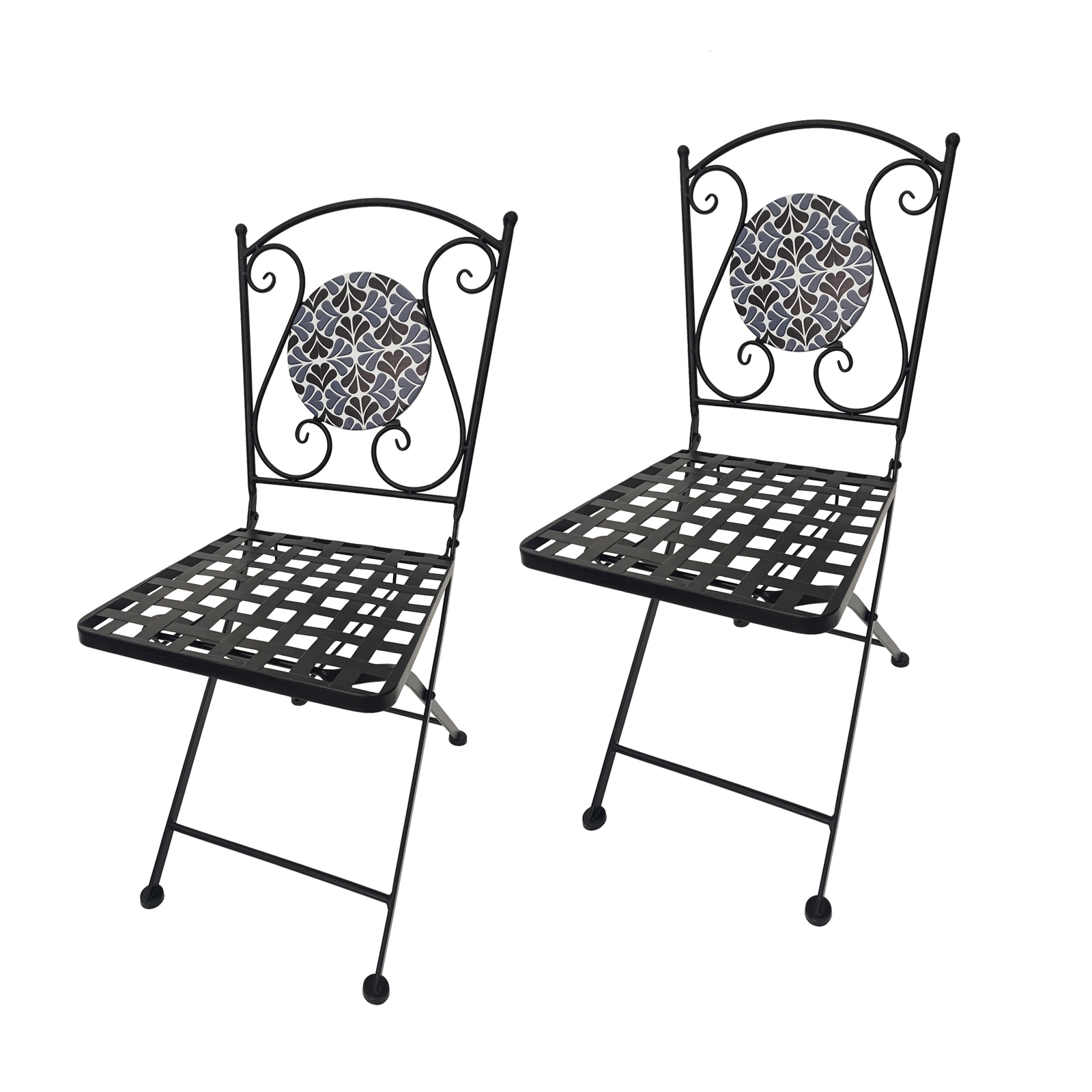 HTI-Living Gartenst&uuml;hle 2 St&uuml;ck Celia Floral - Bild 1