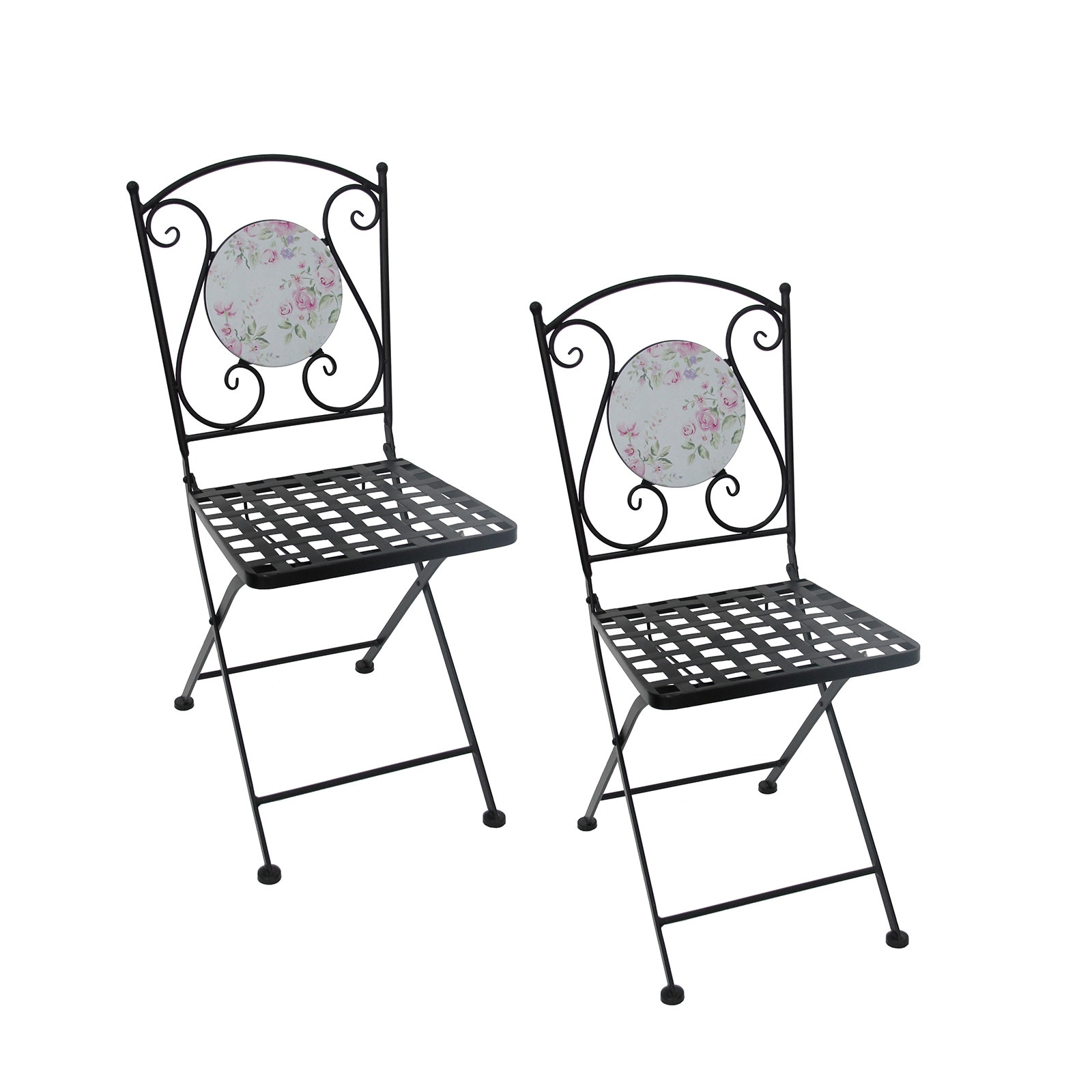 HTI-Living Gartenst&uuml;hle 2 St&uuml;ck Celia Rosen - Bild 1