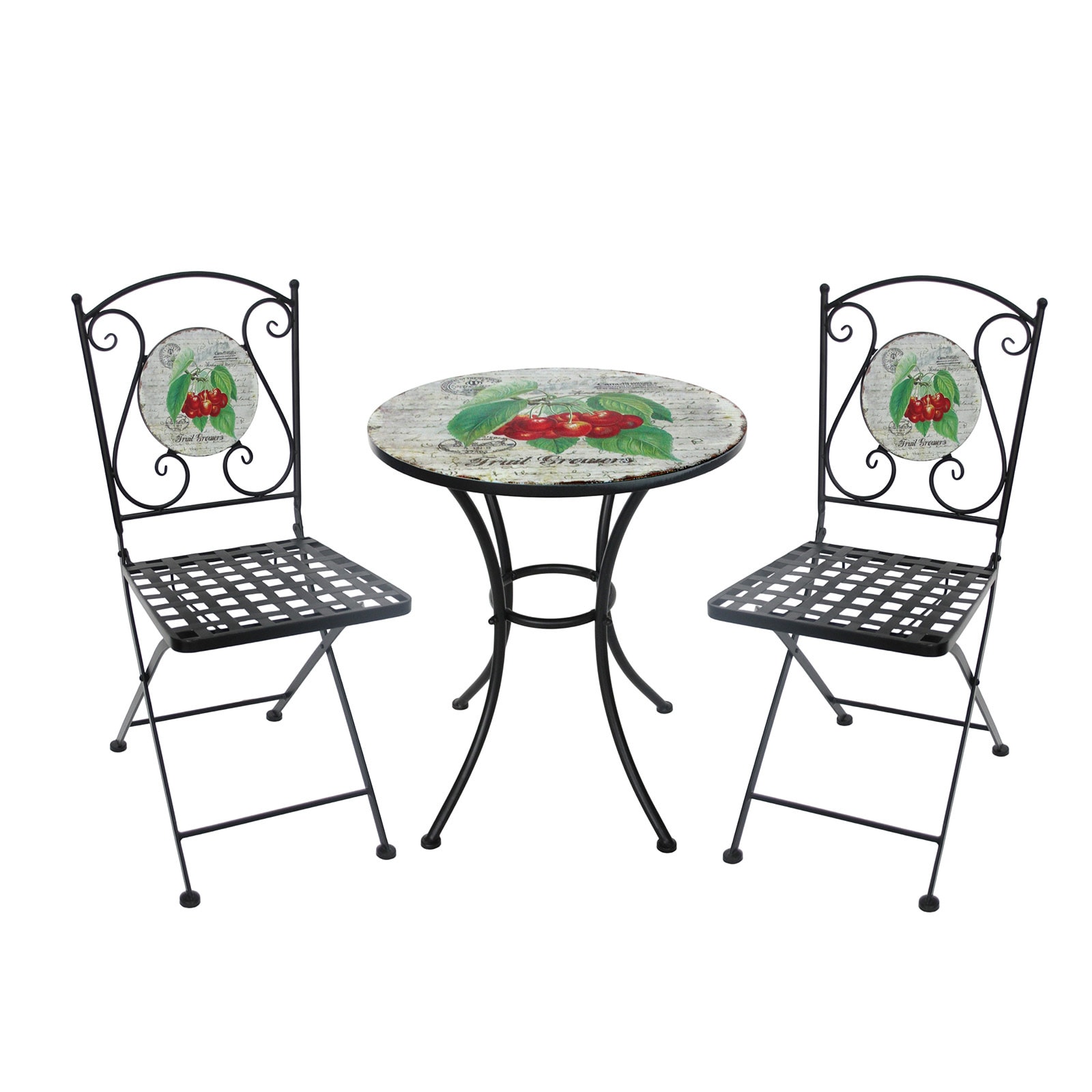 HTI-Living Tisch und 2 St&uuml;hle Celia Kirschen - Bild 1