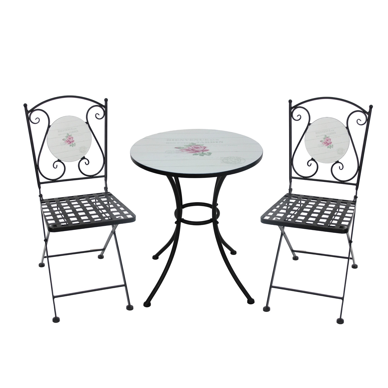 HTI-Living Tisch und 2 St&uuml;hle Celia Bienvenue - Bild 1