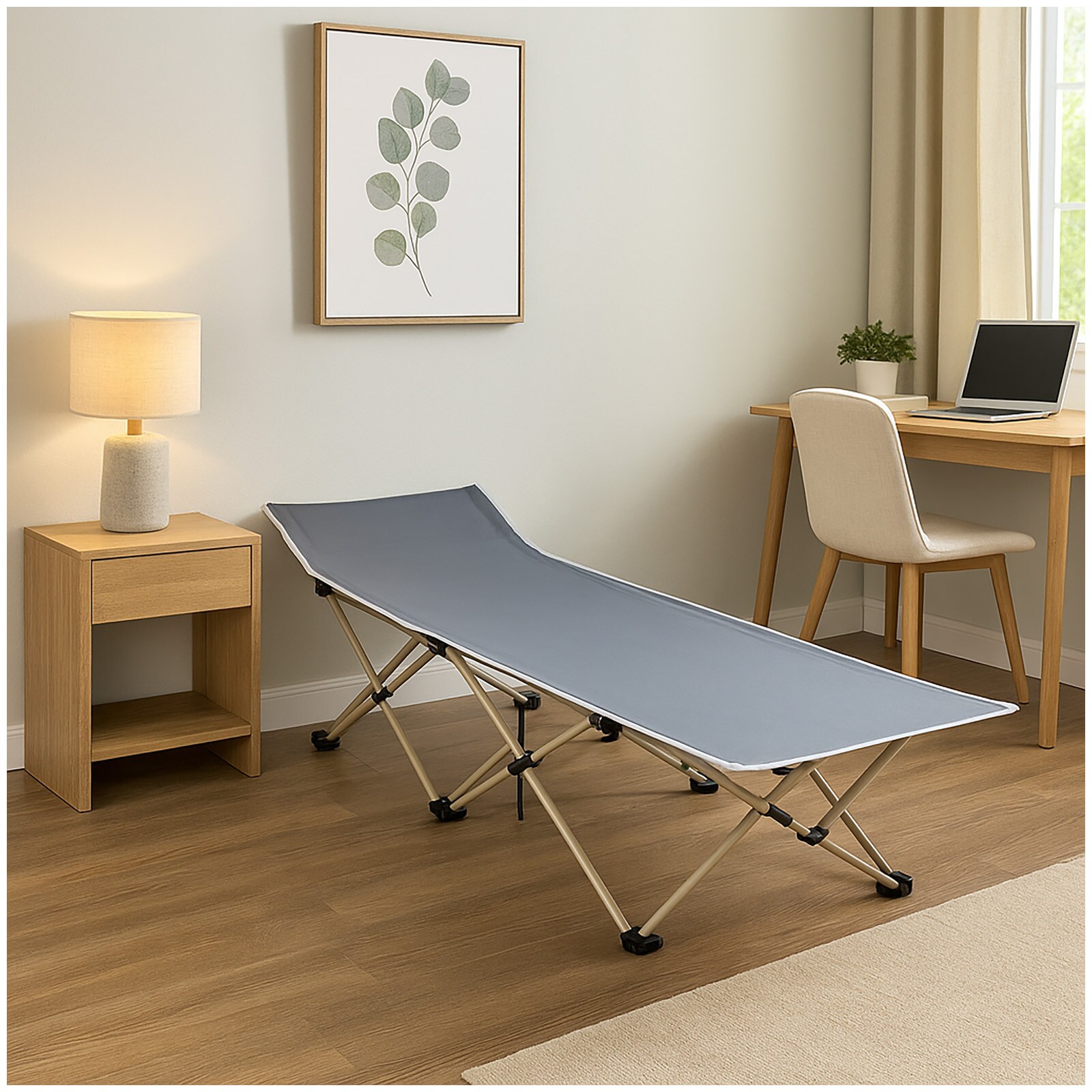 HTI-Living Klappbare Liege Binia Campingbett G&auml;stebett Polyester - Bild 1