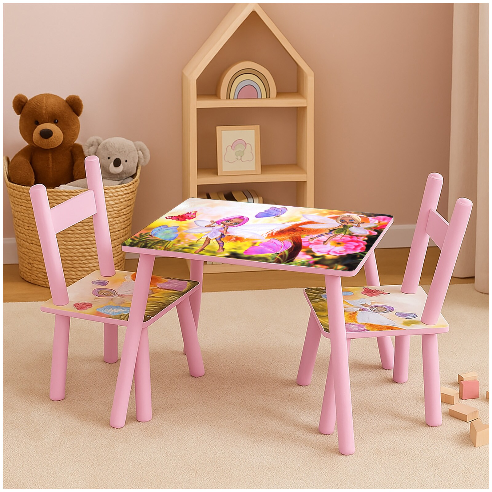 HTI-Line Kindertischgruppe Blumenfee - Bild 1