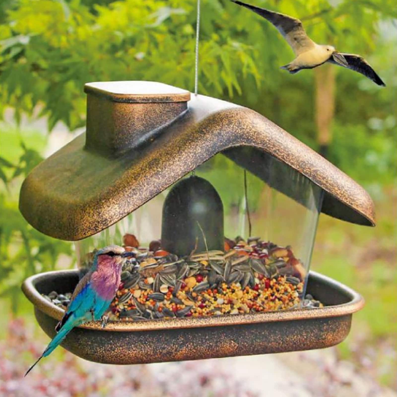 HTI-Living Vogelfutterhaus Nessa Metallic Gold - Bild 1