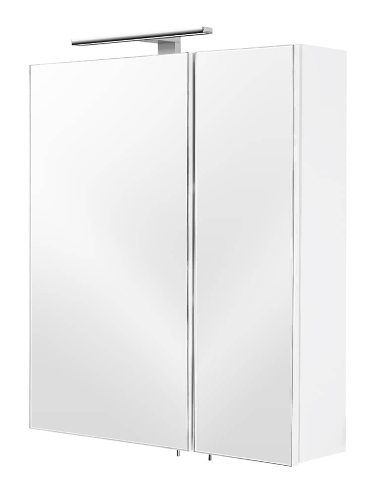 Posseik Spiegelschrank  weiss mit Beleuchtung 5429 - Bild 1