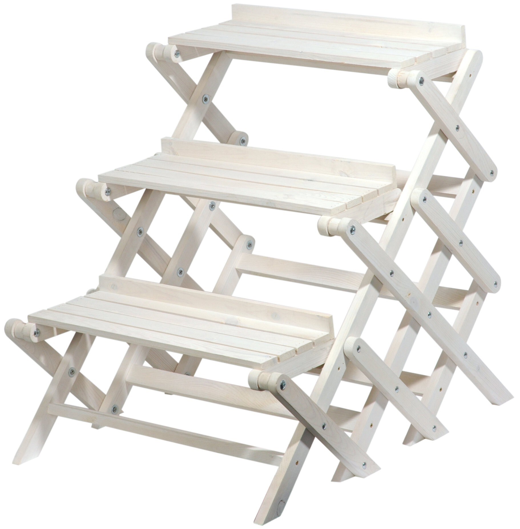 dobar Dekorative Pflanztreppe, wei&szlig; - Bild 1