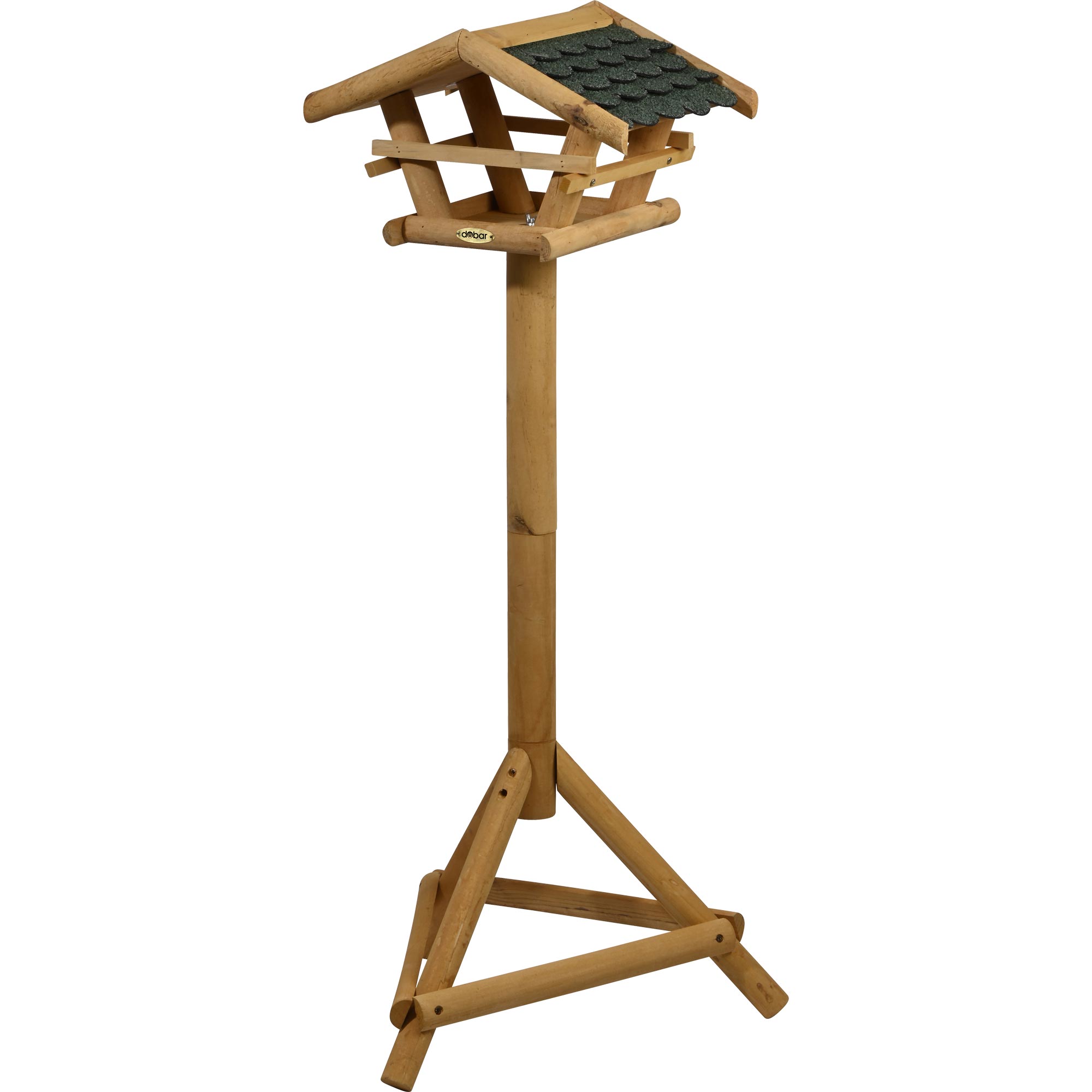 dobar Vogelhaus mit St&auml;nder, Spitzdach - Bild 1