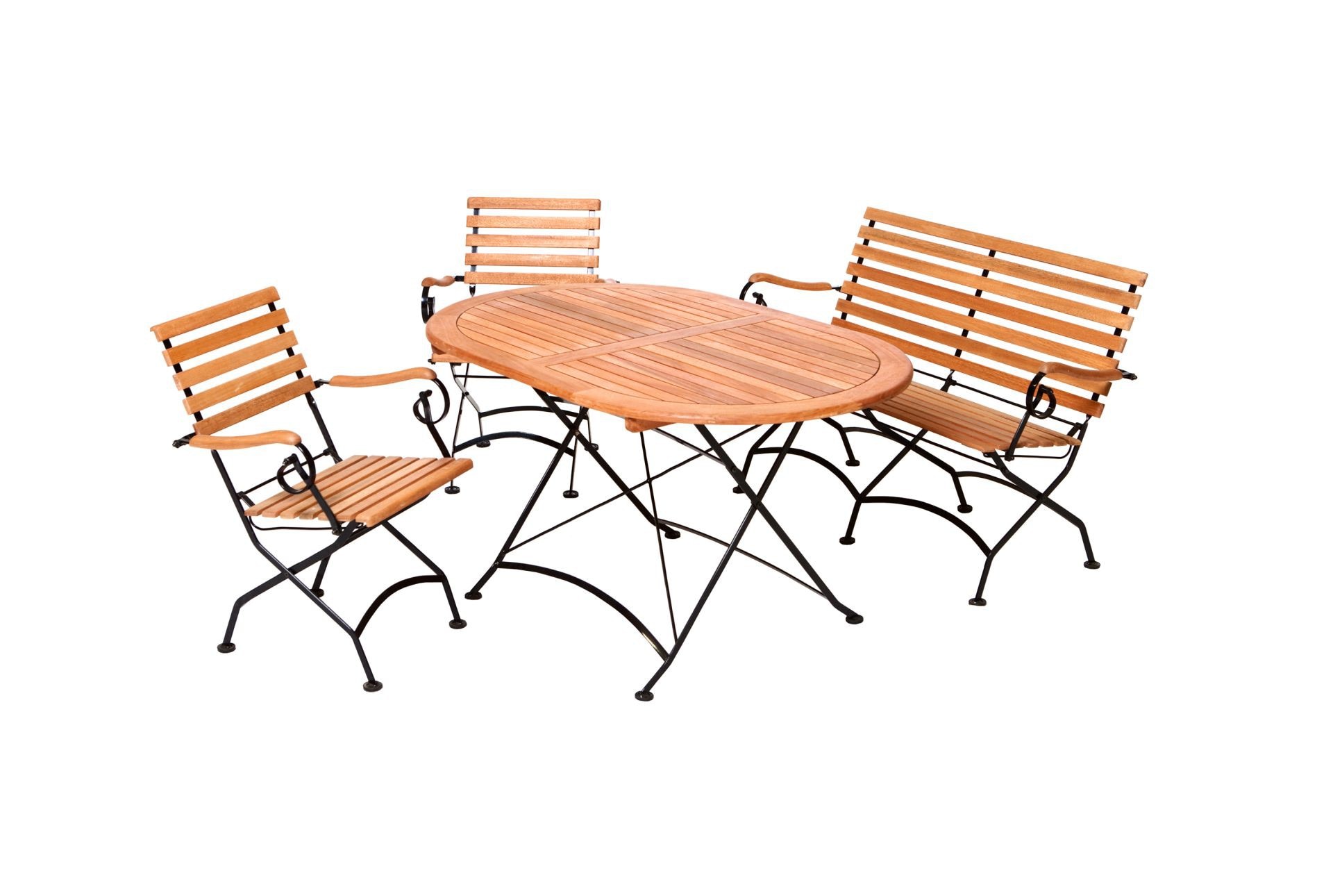 Merxx 4tlg. Schlossgarten Set, oval - Bild 1