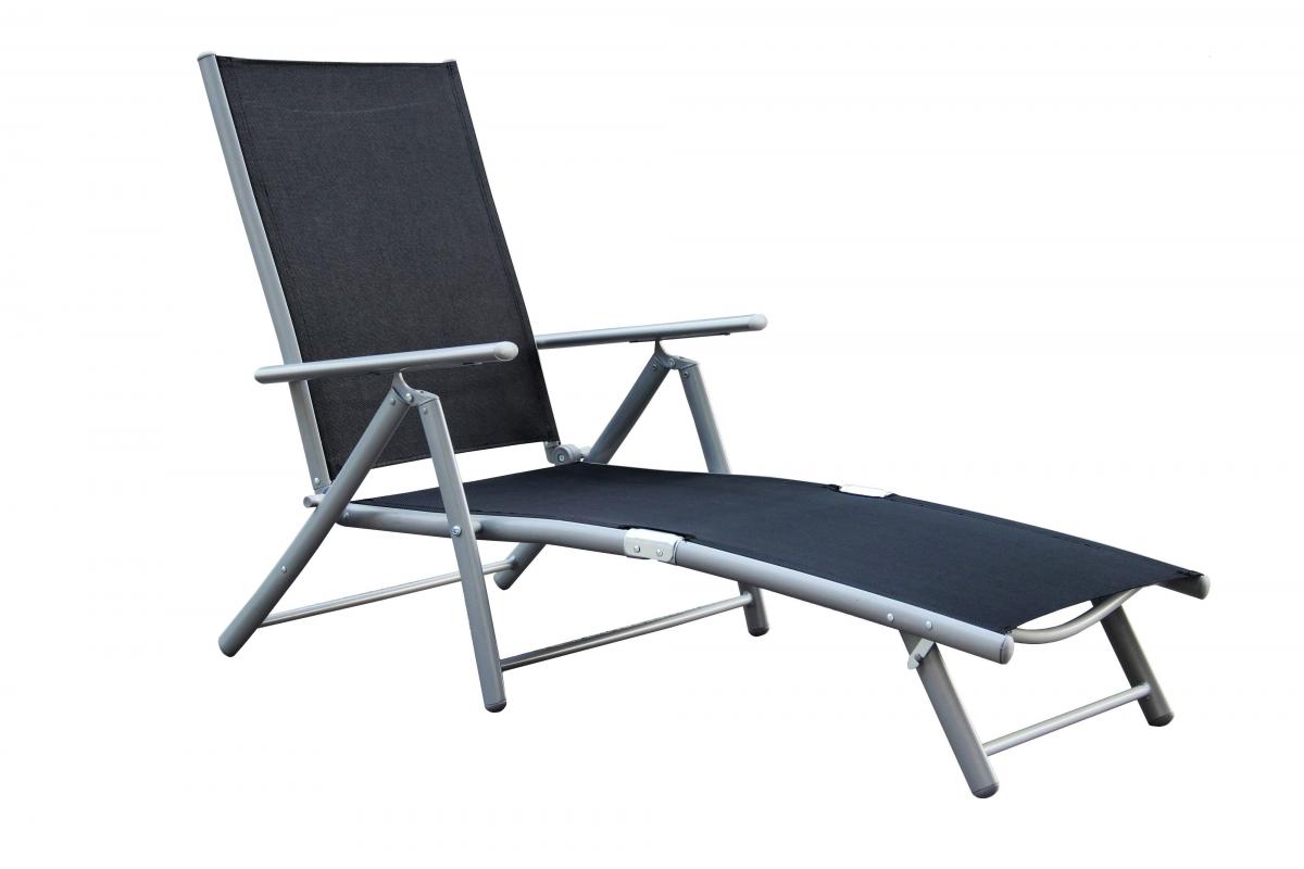 Merxx Deckchair, schwarz - Bild 1