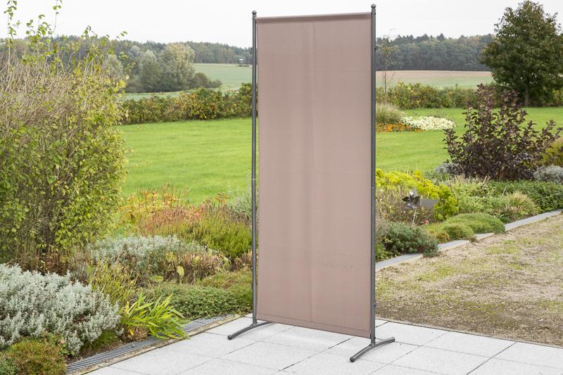 Merxx Sichtschutz Textil, schmal, taupe - Bild 1