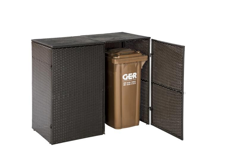 Merxx Mülltonnenabdeckung, klein, 2er | 04033662289489