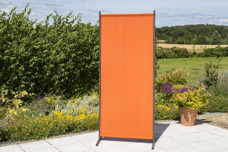 Merxx Sichtschutz Textil schmal terracotta - Bild 1