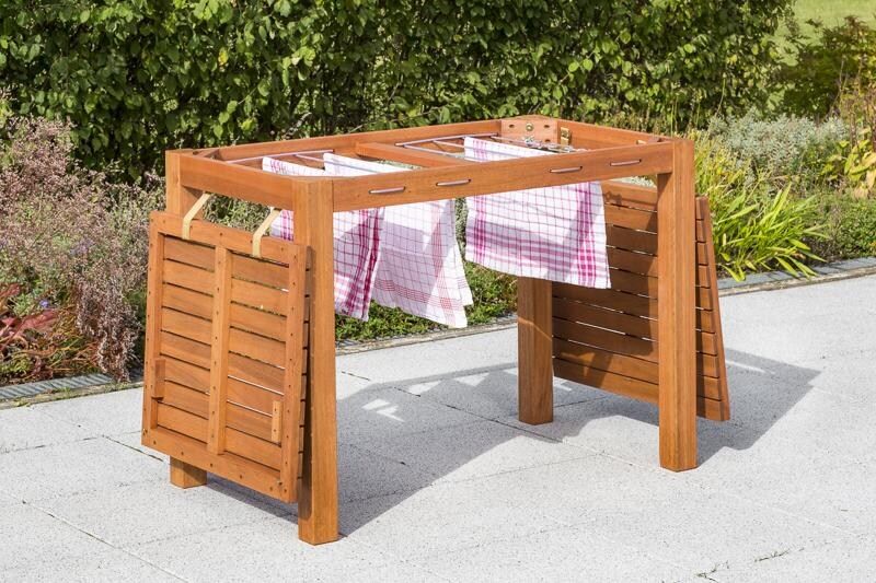 Merxx Trockentisch Holz Gartentisch Holztisch Garten | 04033662259406