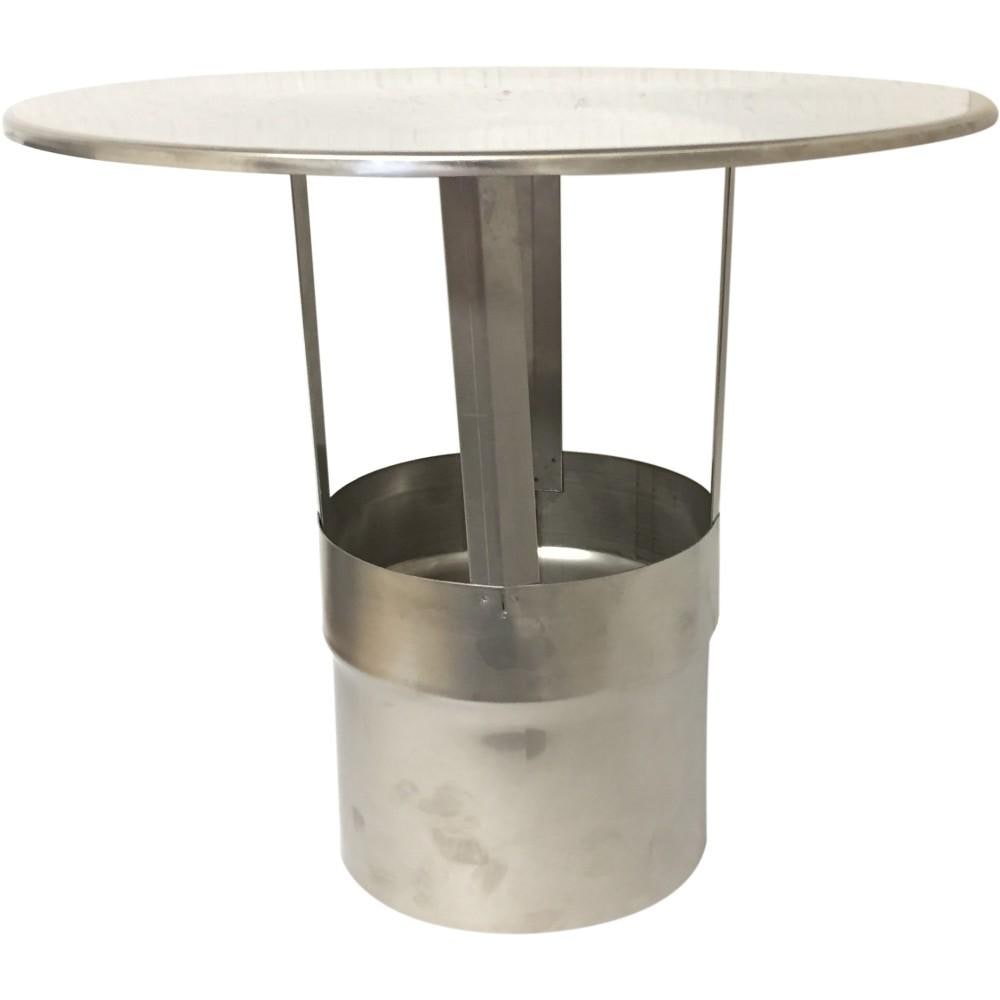 acerto&reg; Edelstahl Schornsteinabdeckung 180mm - Bild 1