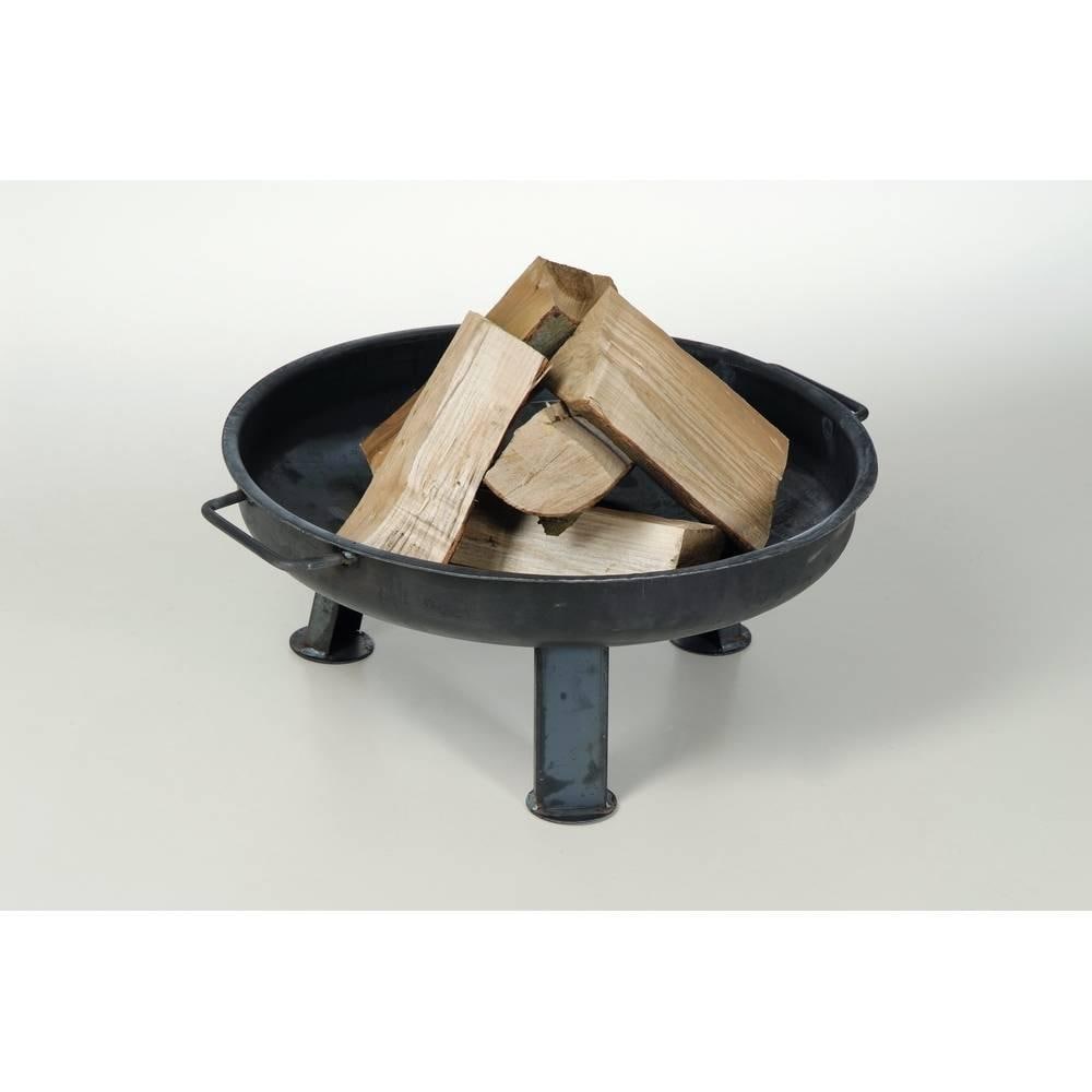 acerto&reg; Massive Feuerschale 55 cm + 5 Stk Kaminholz - Bild 1