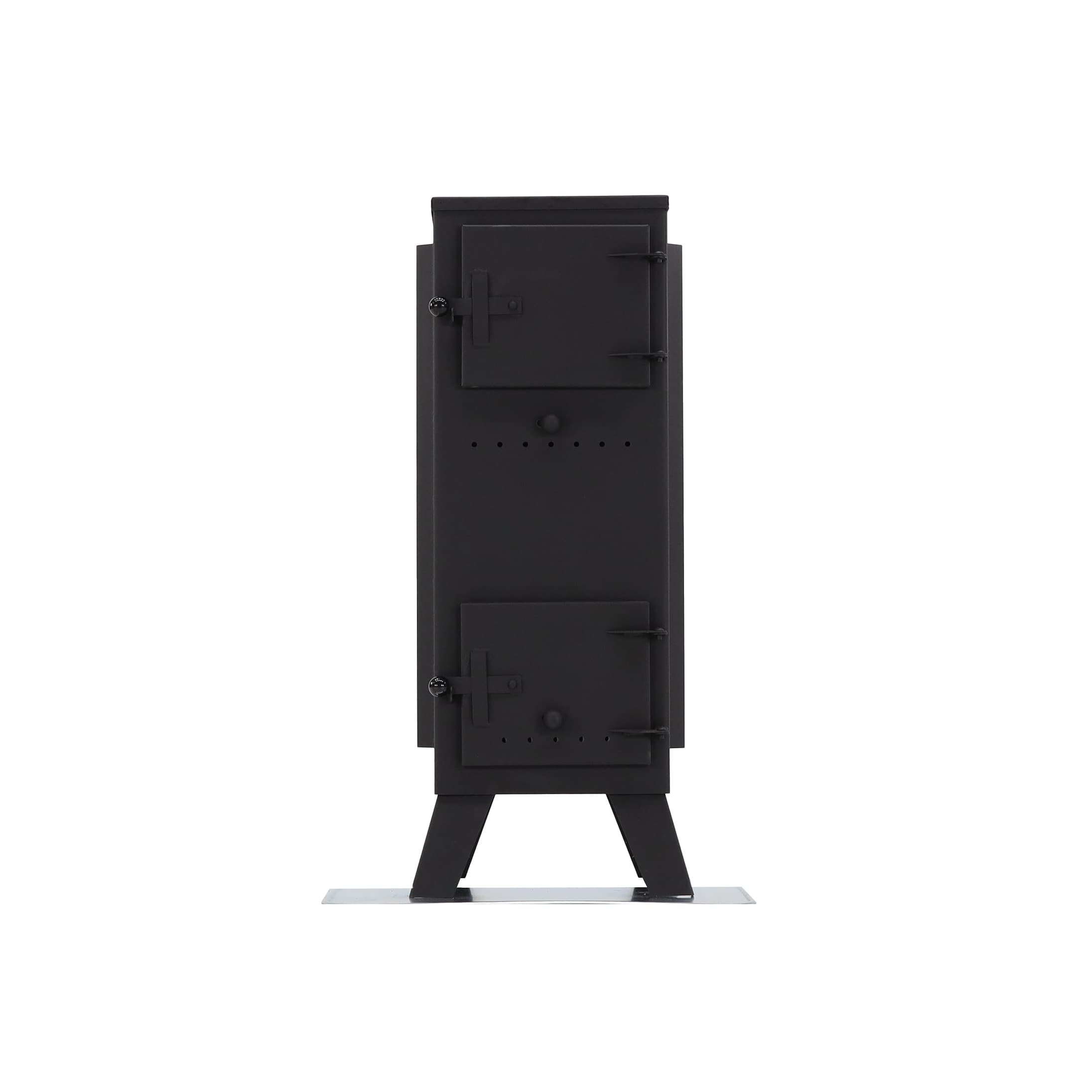 Magnus Kaminofen 7,5 kW mit Schamottstein GT7PR schwarz Ofen f&uuml;r Werkstatt Kamin - Bild 1