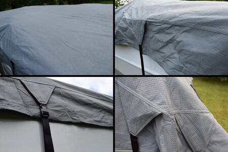 GreenYard® Wohnwagen Schutzdach 750 cm Schutzhülle Wohnmobil Abdeckung Dach  Garage online kaufen bei Netto