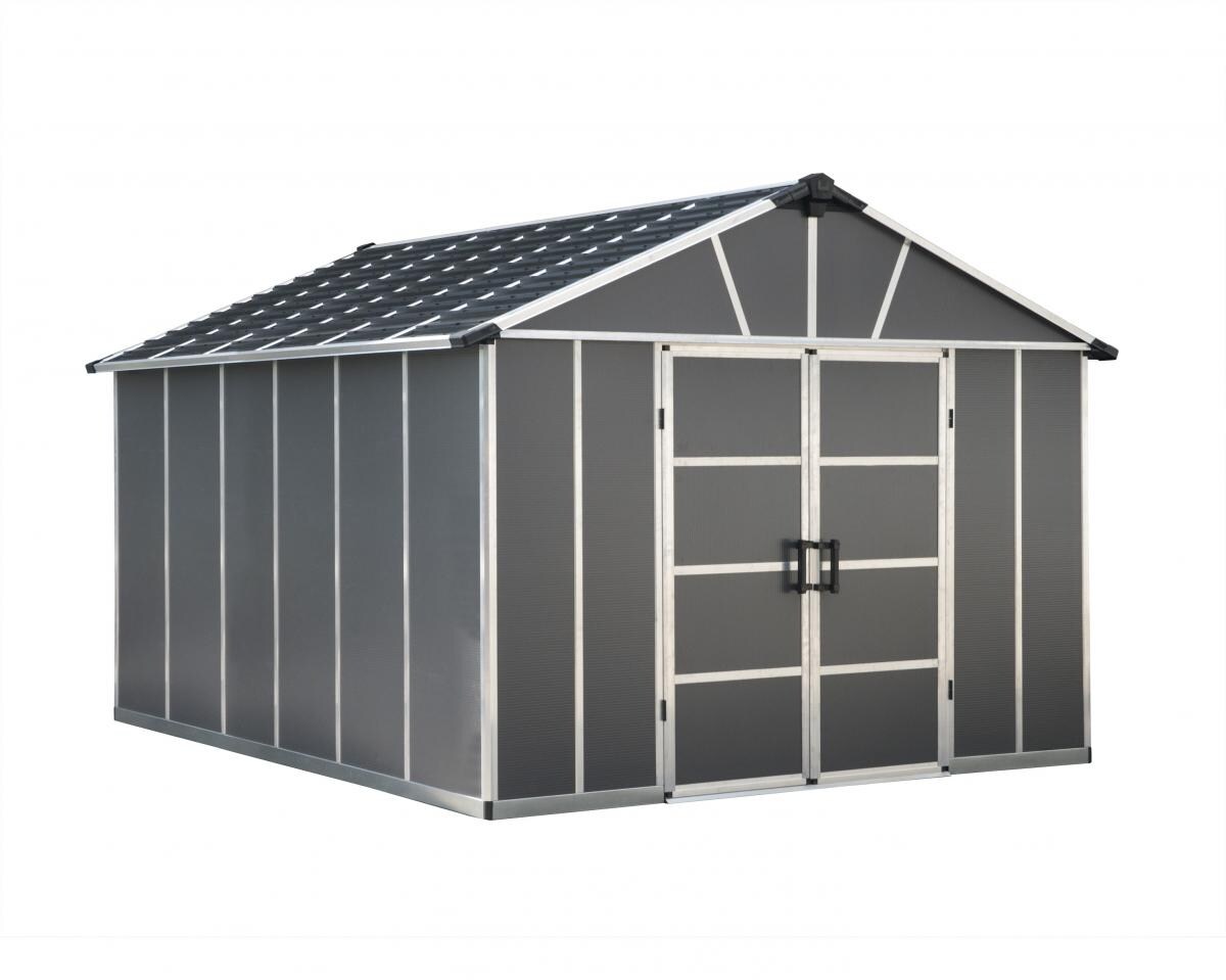 Palram - Canopia Yukon 3.3 x 4 Gerätehaus, anthrazit