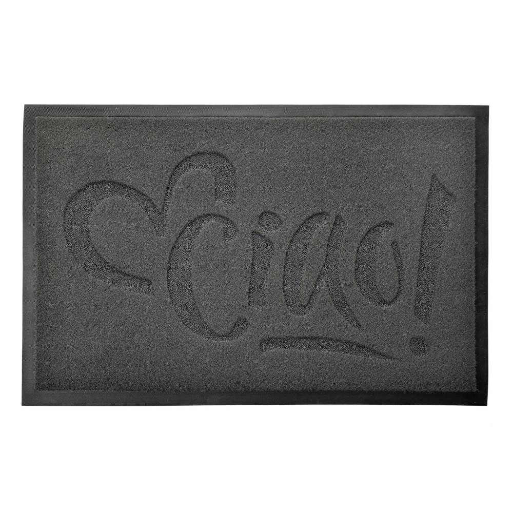 acerto&reg; Premium Fu&szlig;matte Schmutzfangmatte CIAO grau 40x60cm - Bild 1