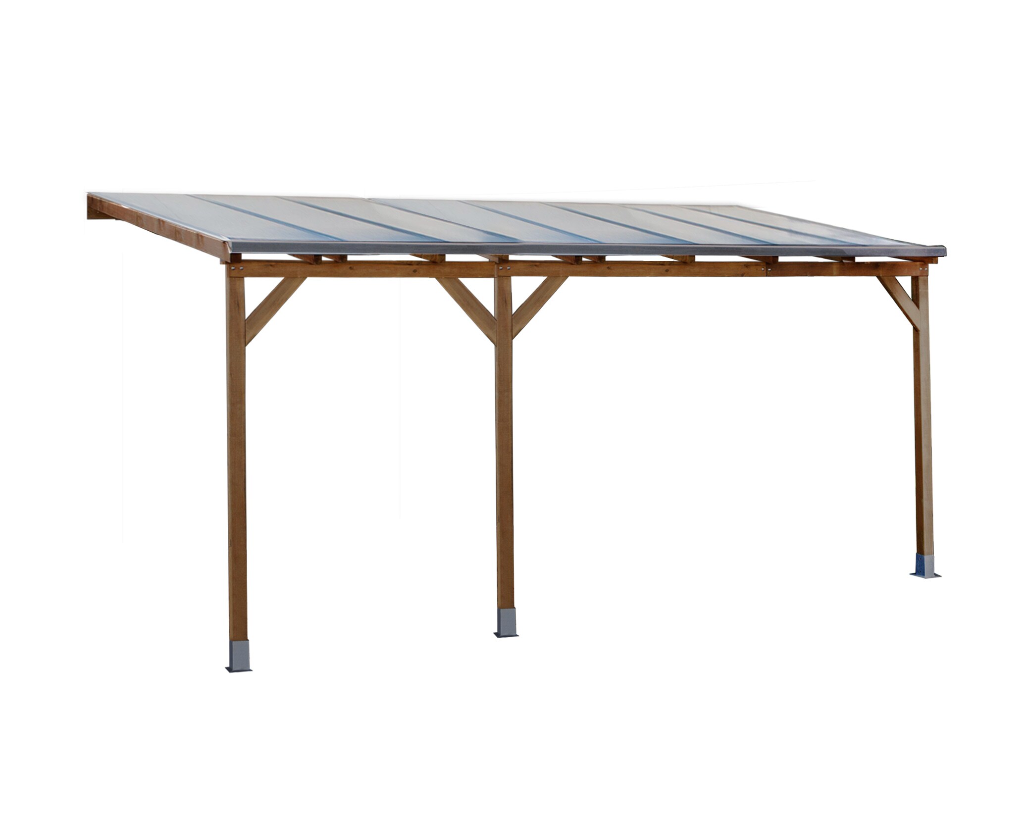 Palram - Canopia Holz Terrassen&uuml;berdachung Juniper 3x5m - Bild 1