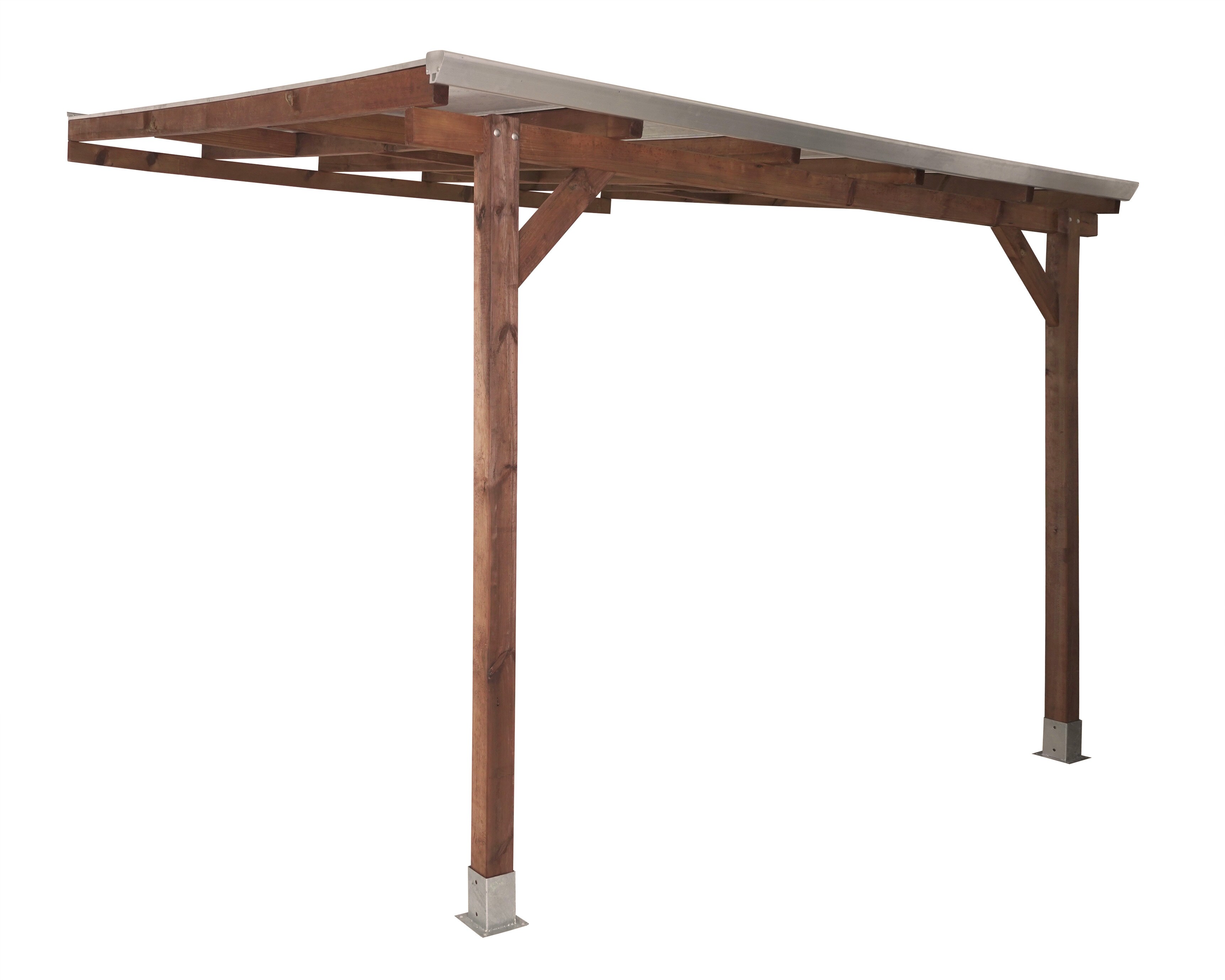 Palram - Canopia Holz Terrassen&uuml;berdachung Juniper 3x3m - Bild 1