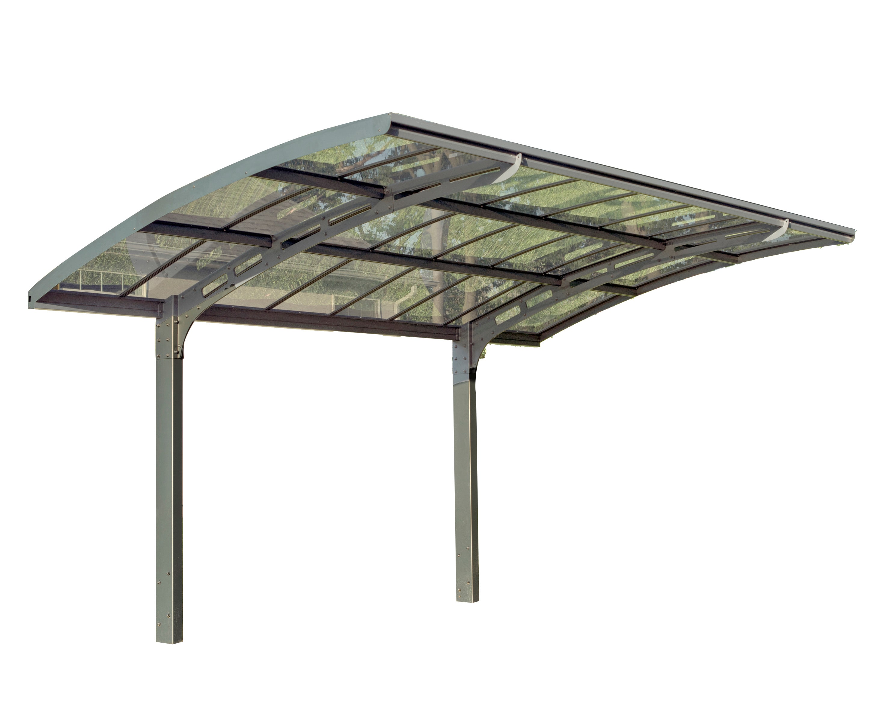 Palram - Canopia | Arizona Breeze 2.9 X 5 Carport, anthrazit - Bild 1
