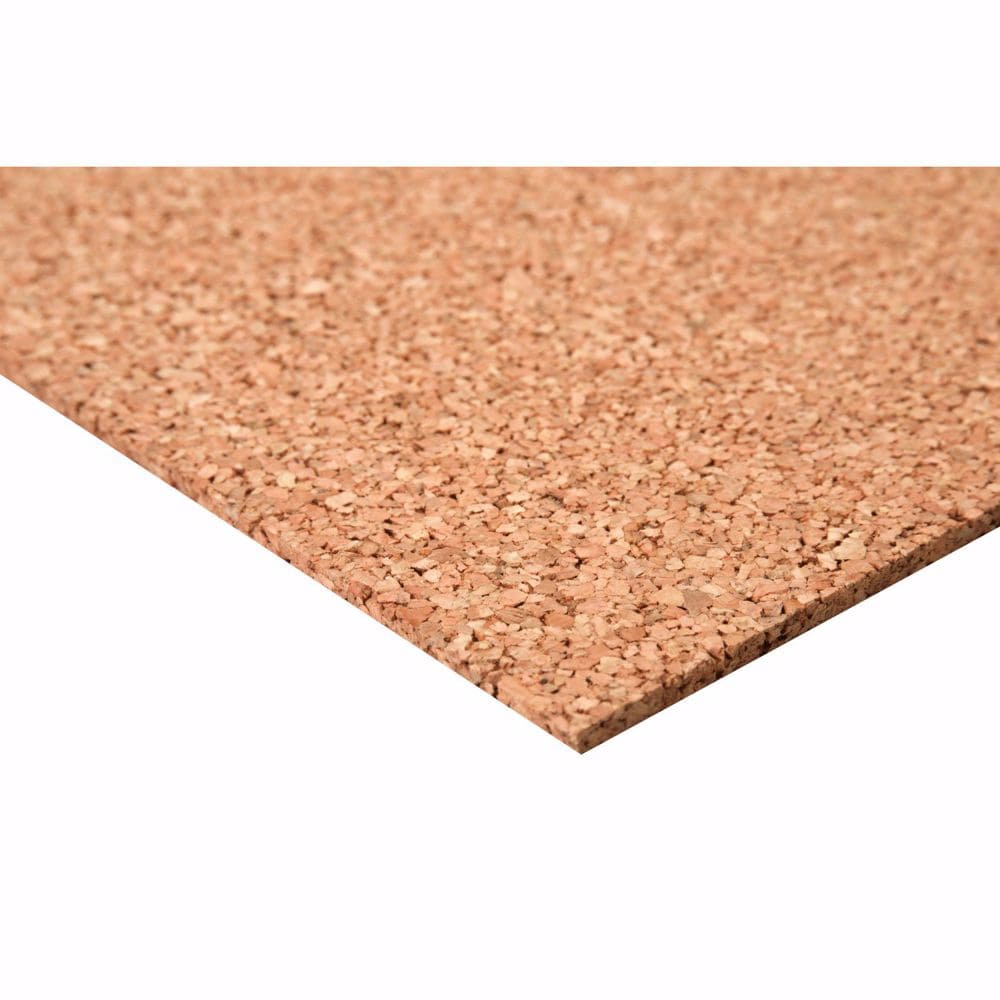 acerto&reg; Pinnwand Korkplatte D&auml;mmmatte 50 x 100 cm 6 mm - Bild 1