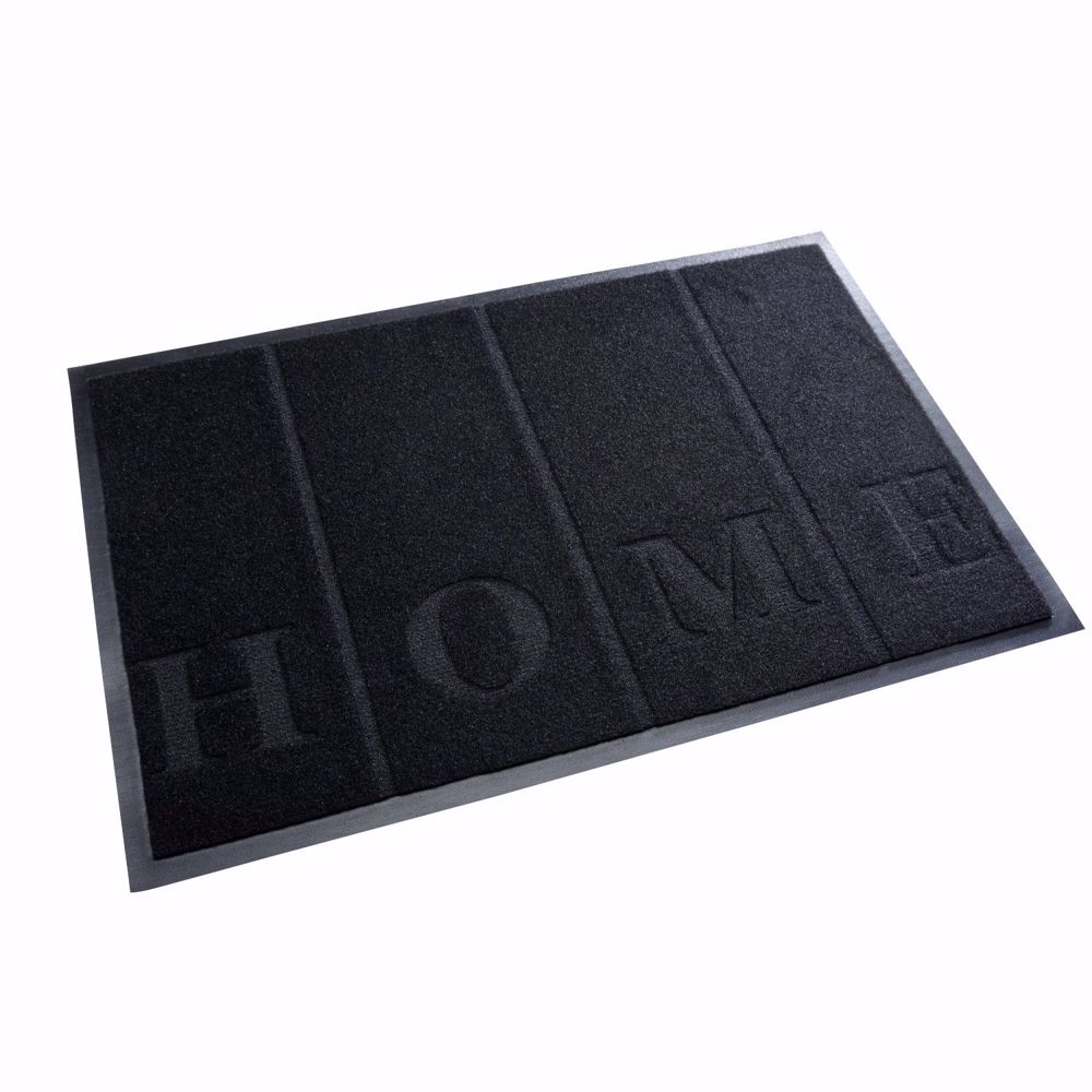 acerto® Schmutzfangmatte HOME schwarz 40x60cm