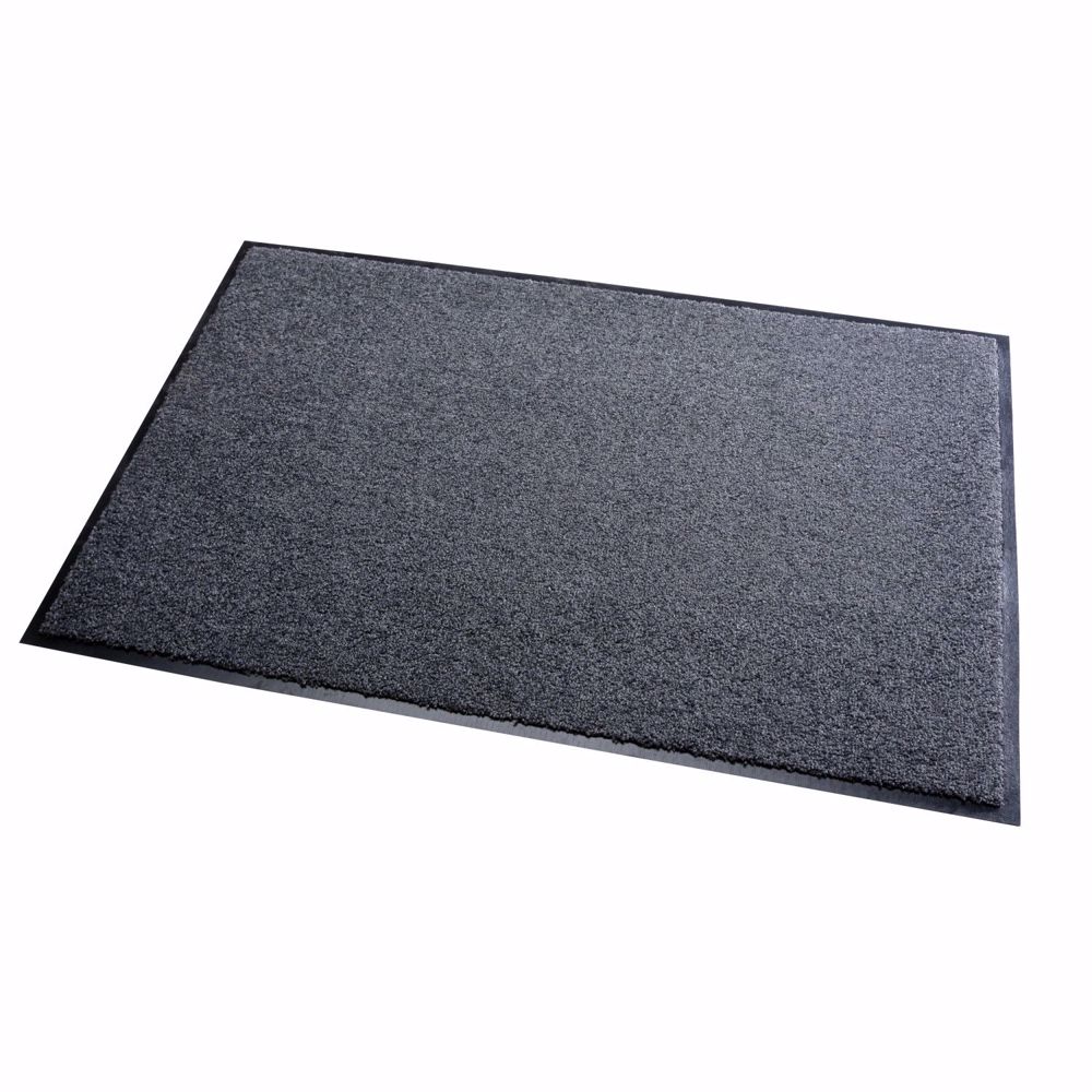 acerto® Schmutzfangmatte ZANZIBAR grau 40x60cm