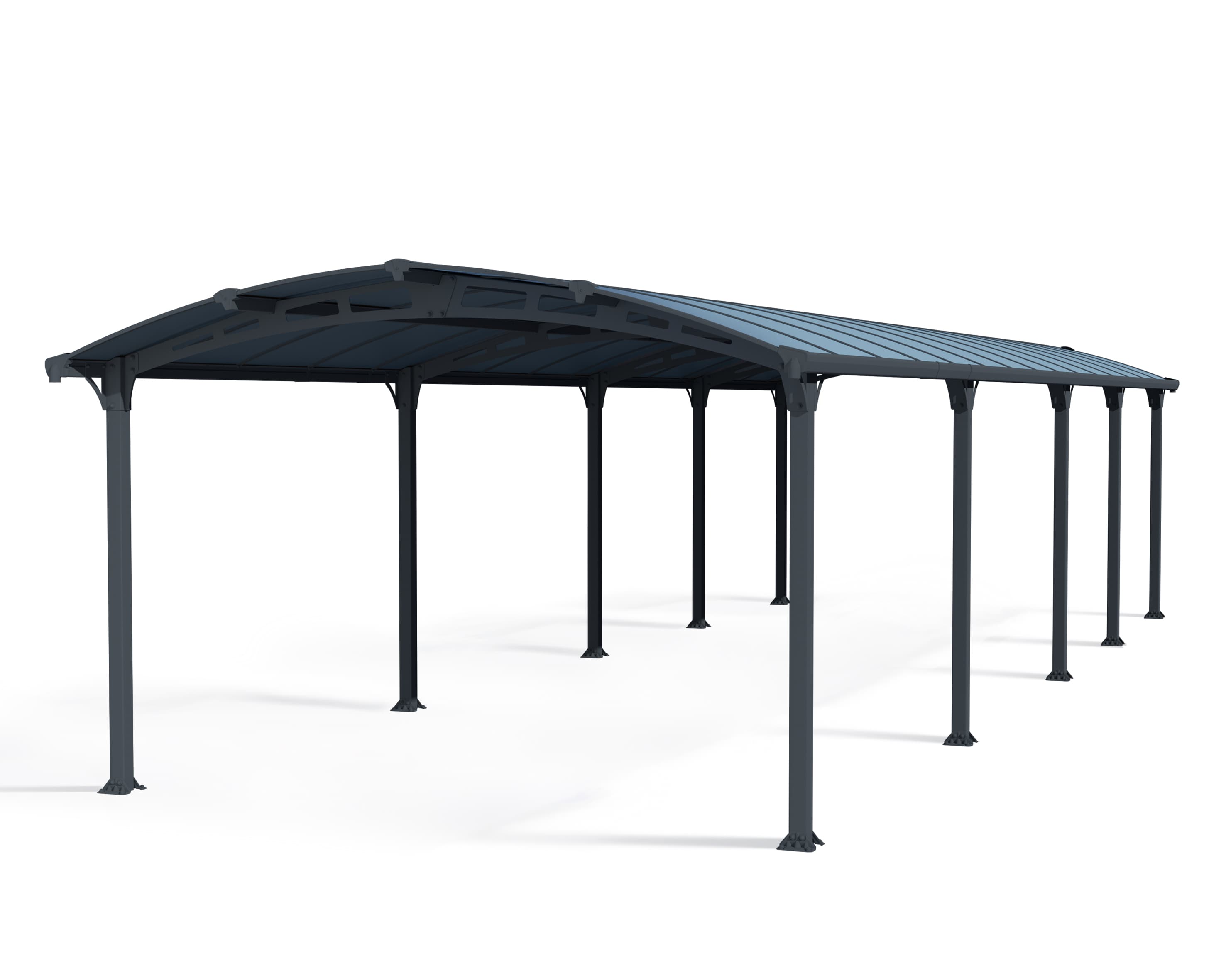 Palram Canopia Arcadia Carport in Grau 3.6 X 11 - Bild 1
