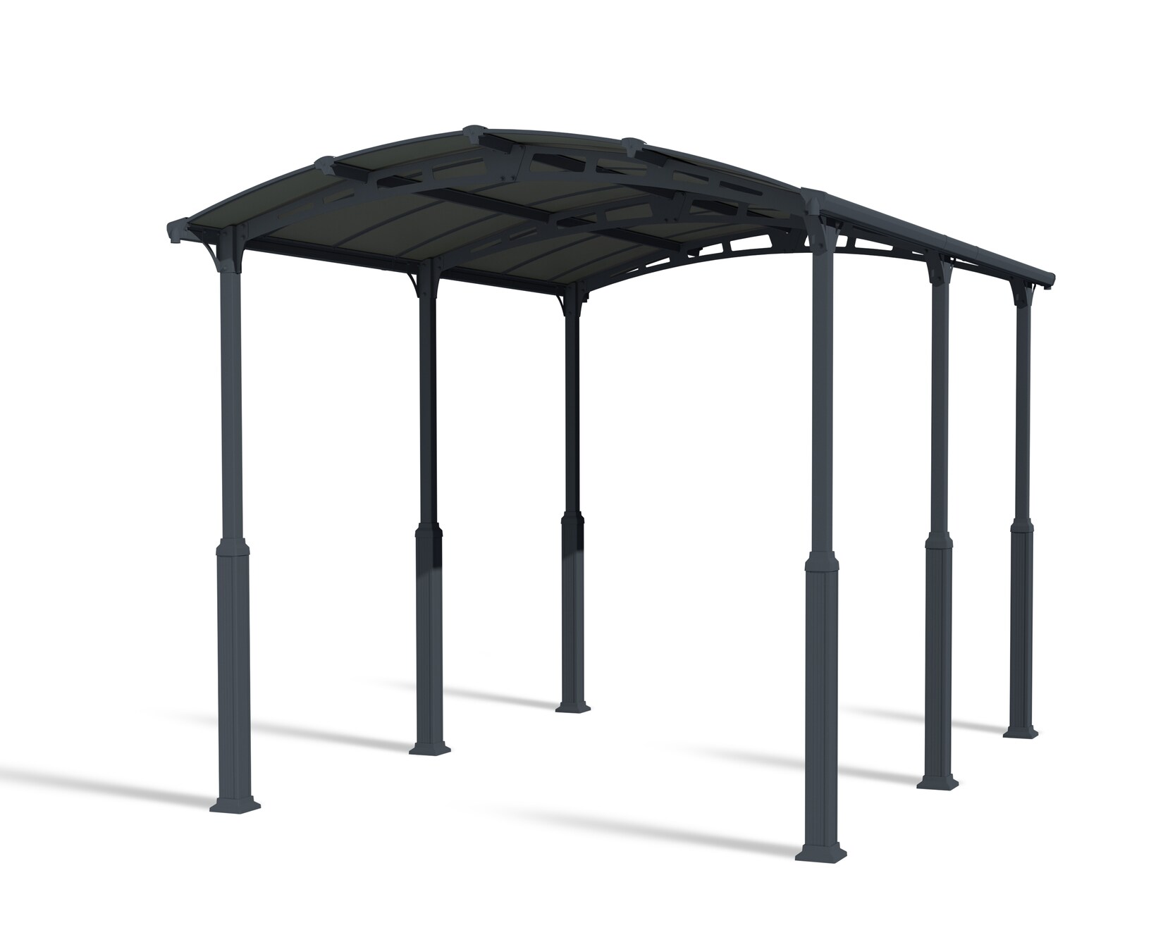 Palram - Canopia Alpine 3.6 X 5 Carport Wohnmobil in Grau