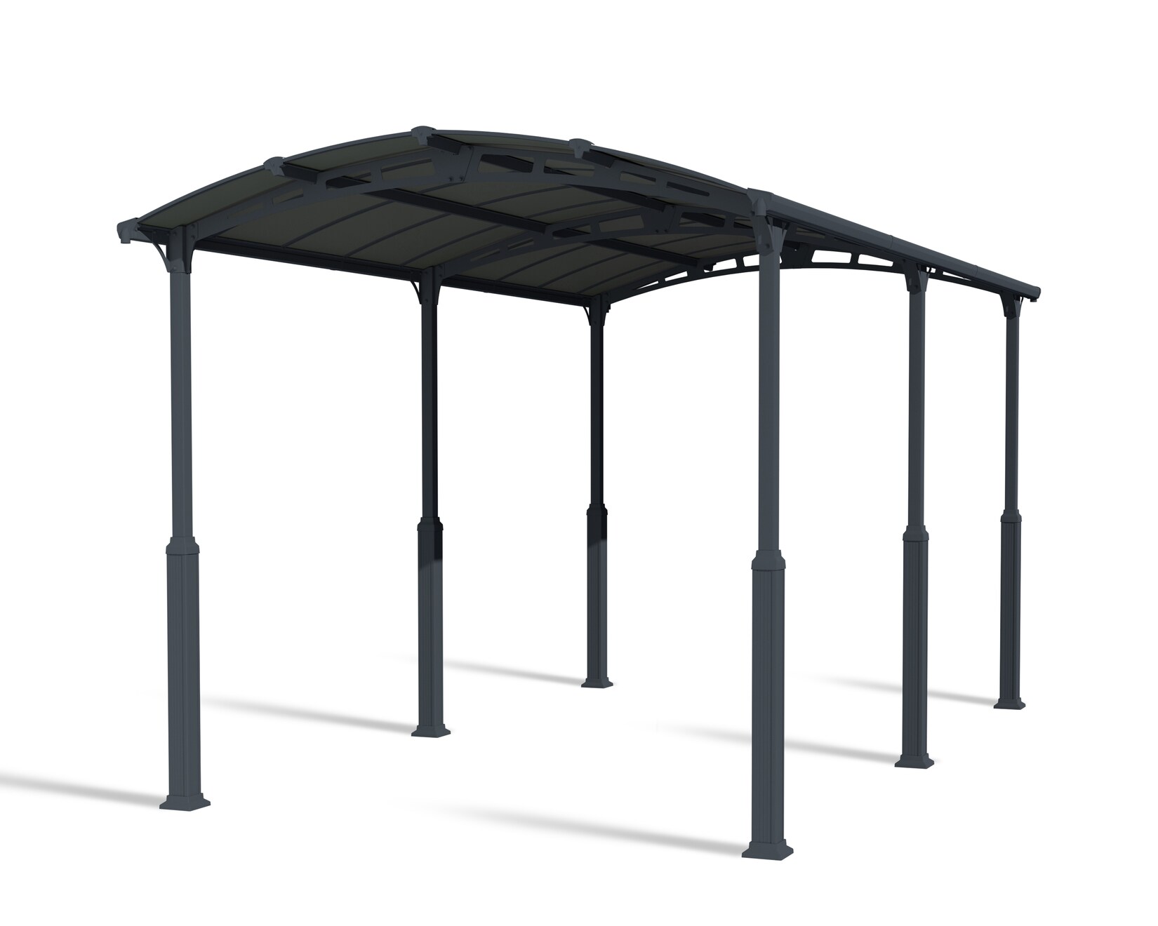 Palram - Canopia Alpine 3.6 X 6.5 Carport Wohnmobil in Grau