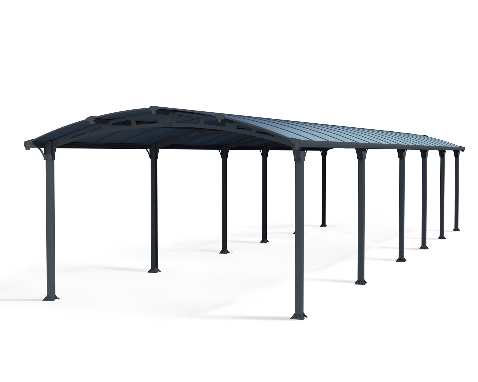 Palram Canopia Arcadia Carport Grau 3.6×13 grau | 07290108139013